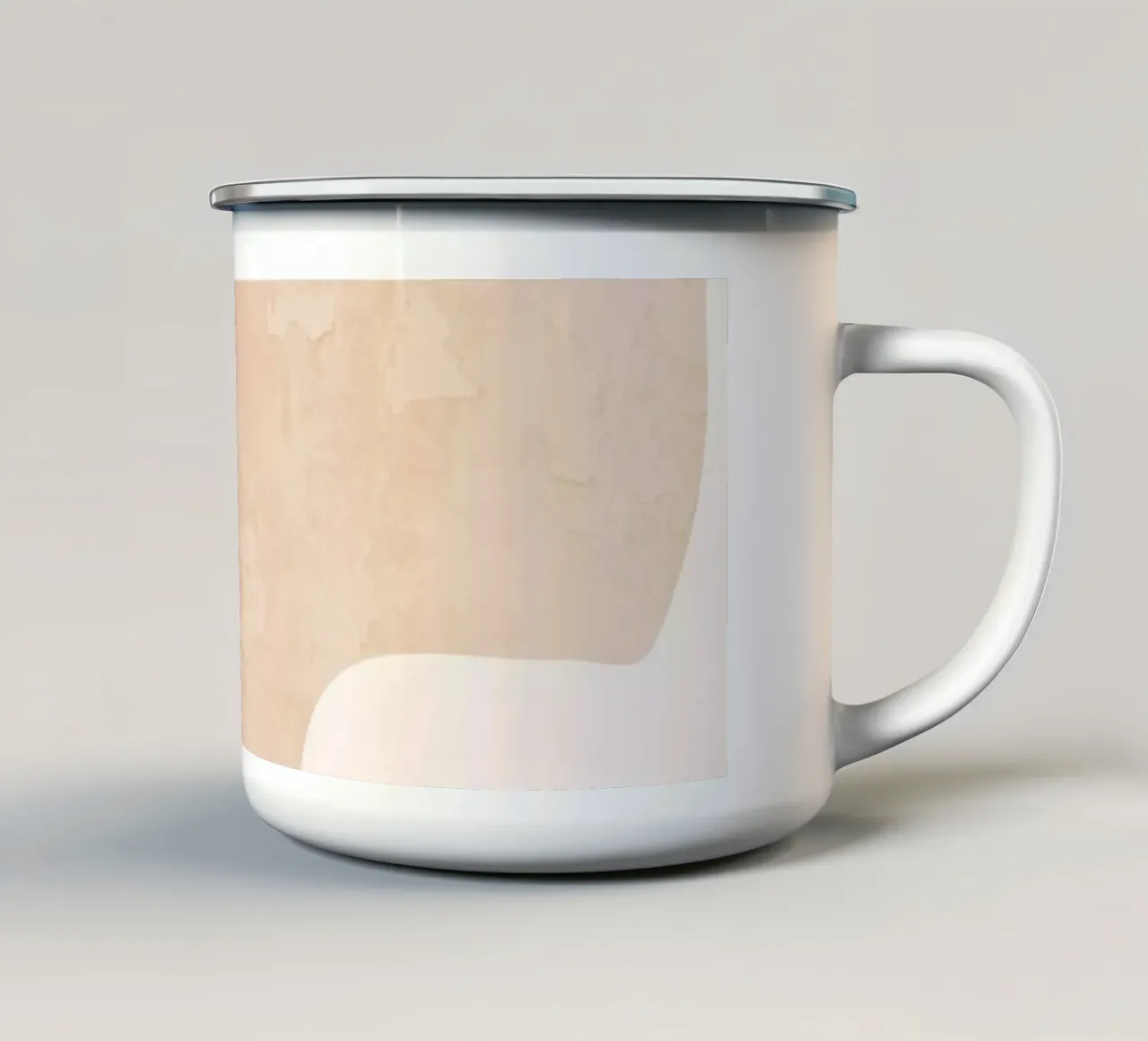 Formes abstraites minimales 34 mug en émail de ThingDesign