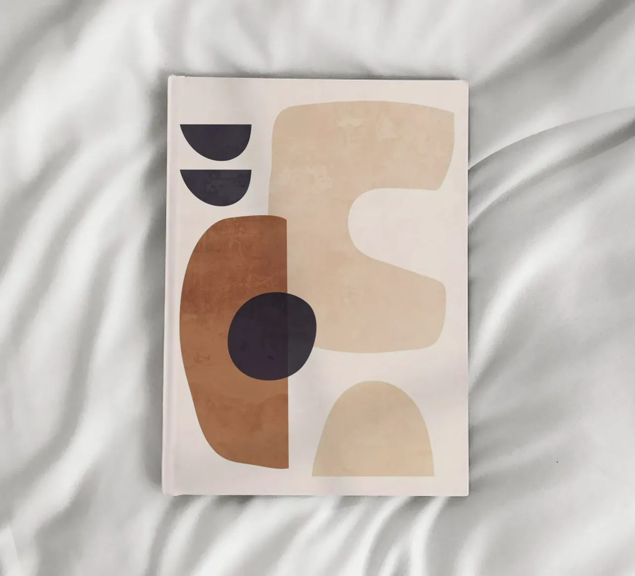Abstrakte Minimalformen 34 Notizbuch von ThingDesign