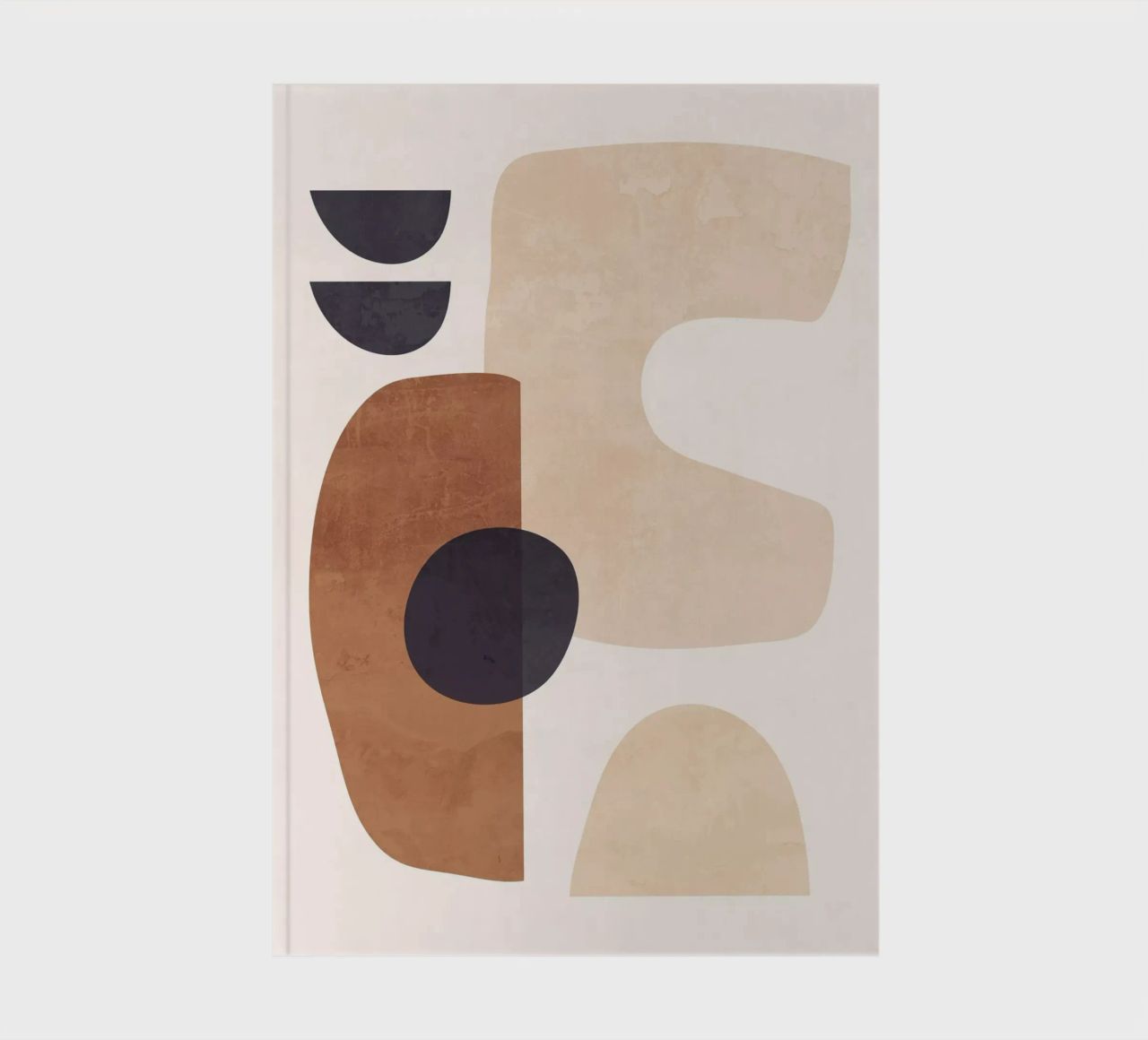 Abstract Minimal Shapes 34 notebook by ThingDesign