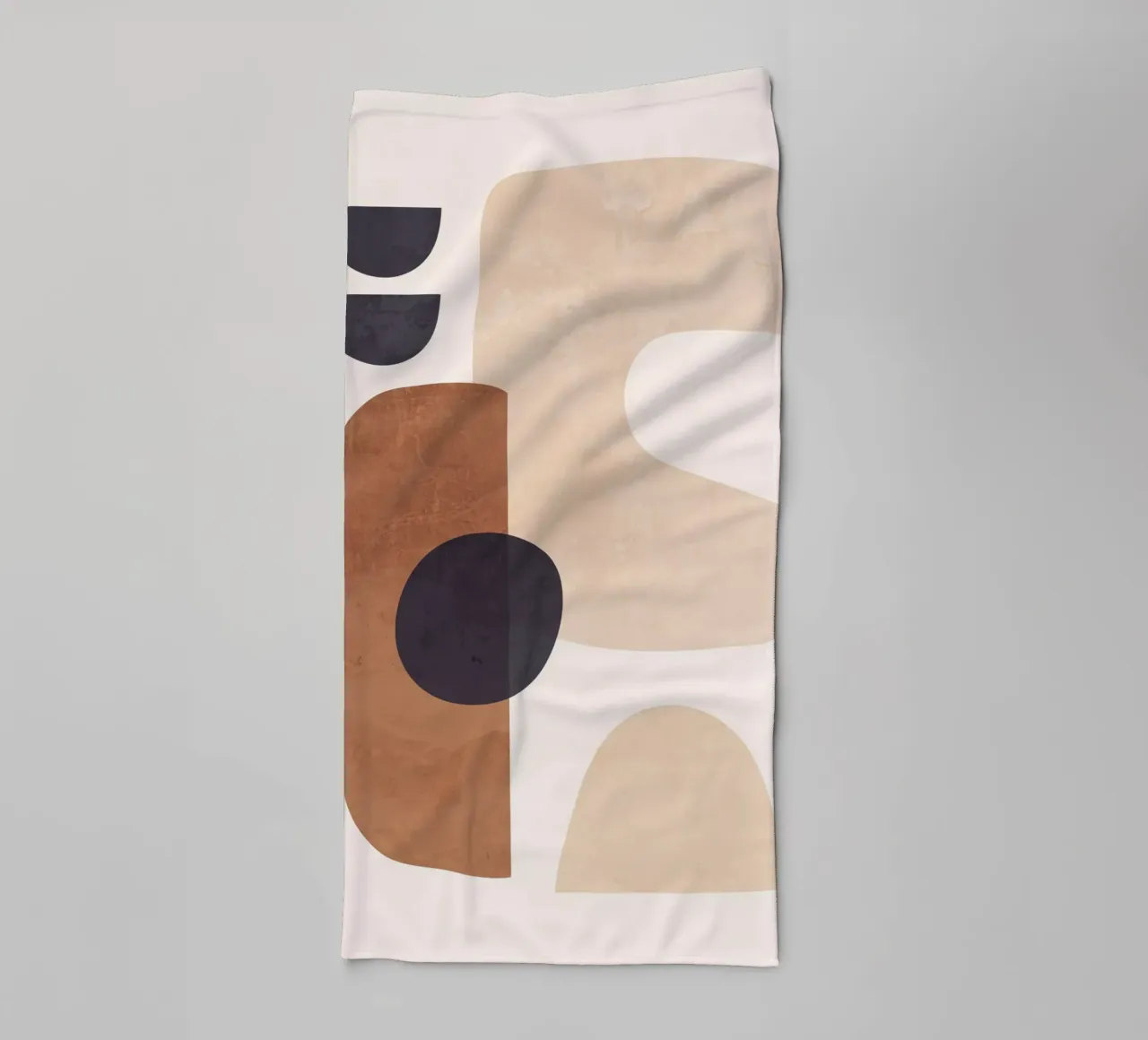 Abstract Minimal Shapes 34 towel by ThingDesign