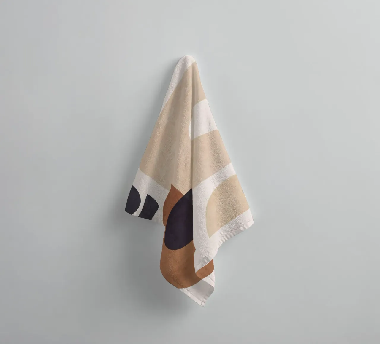 Abstract Minimal Shapes 34 towel by ThingDesign