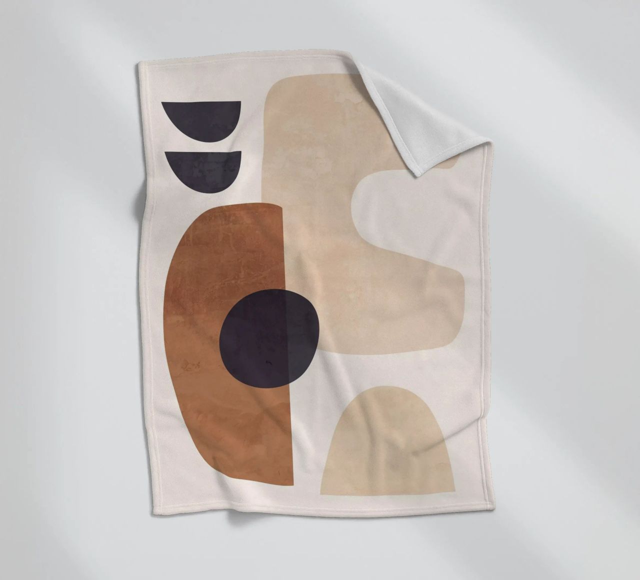 Forme astratte minimali 34 coperta in pile da ThingDesign