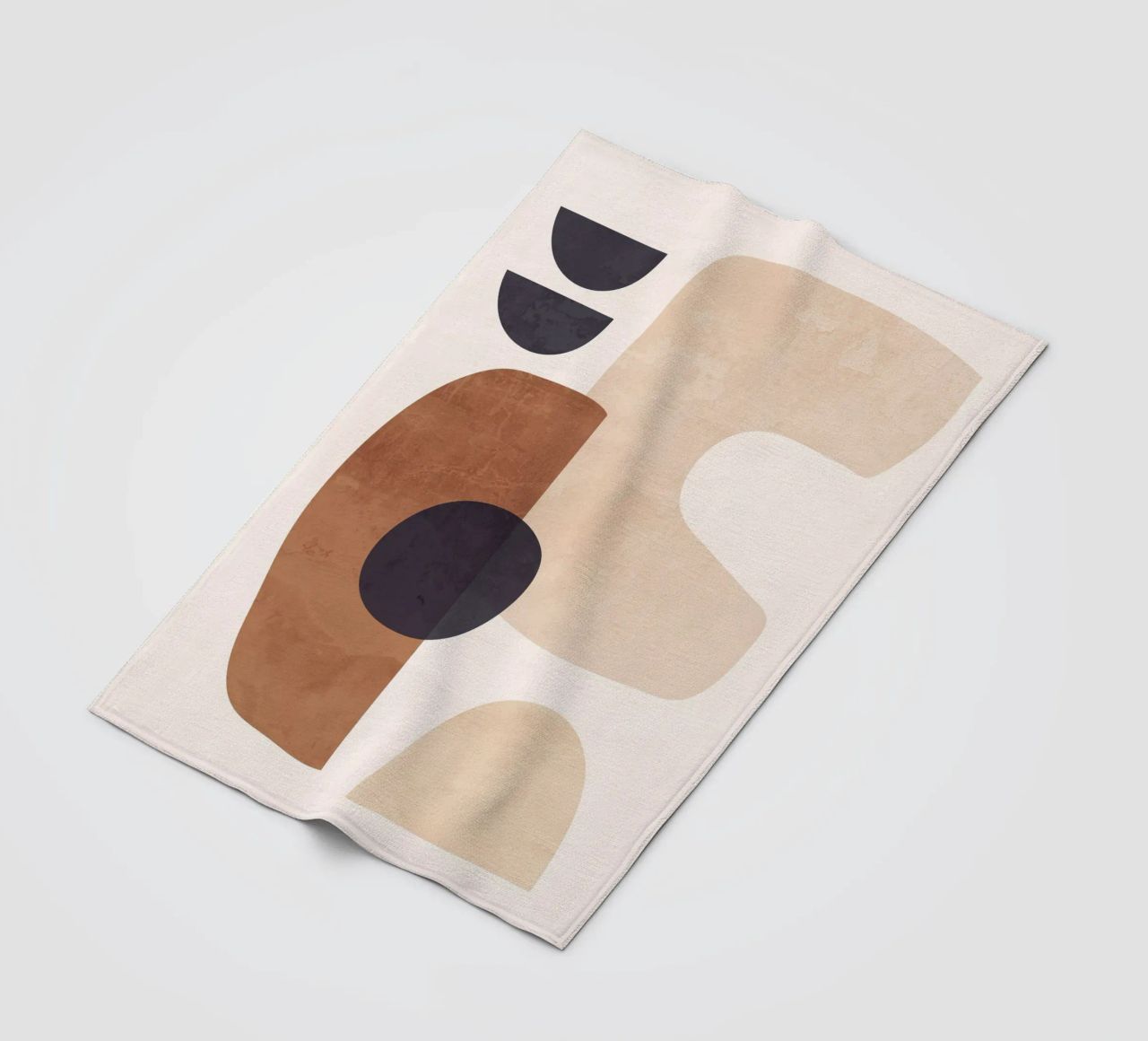 Forme astratte minimali 34 coperta in pile da ThingDesign