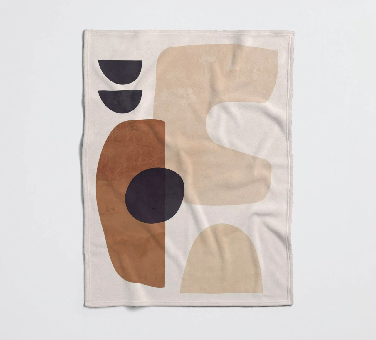 Forme astratte minimali 34 coperta in pile da ThingDesign