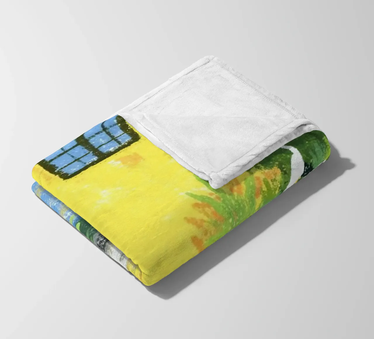 part of time coperta in pile da kichin