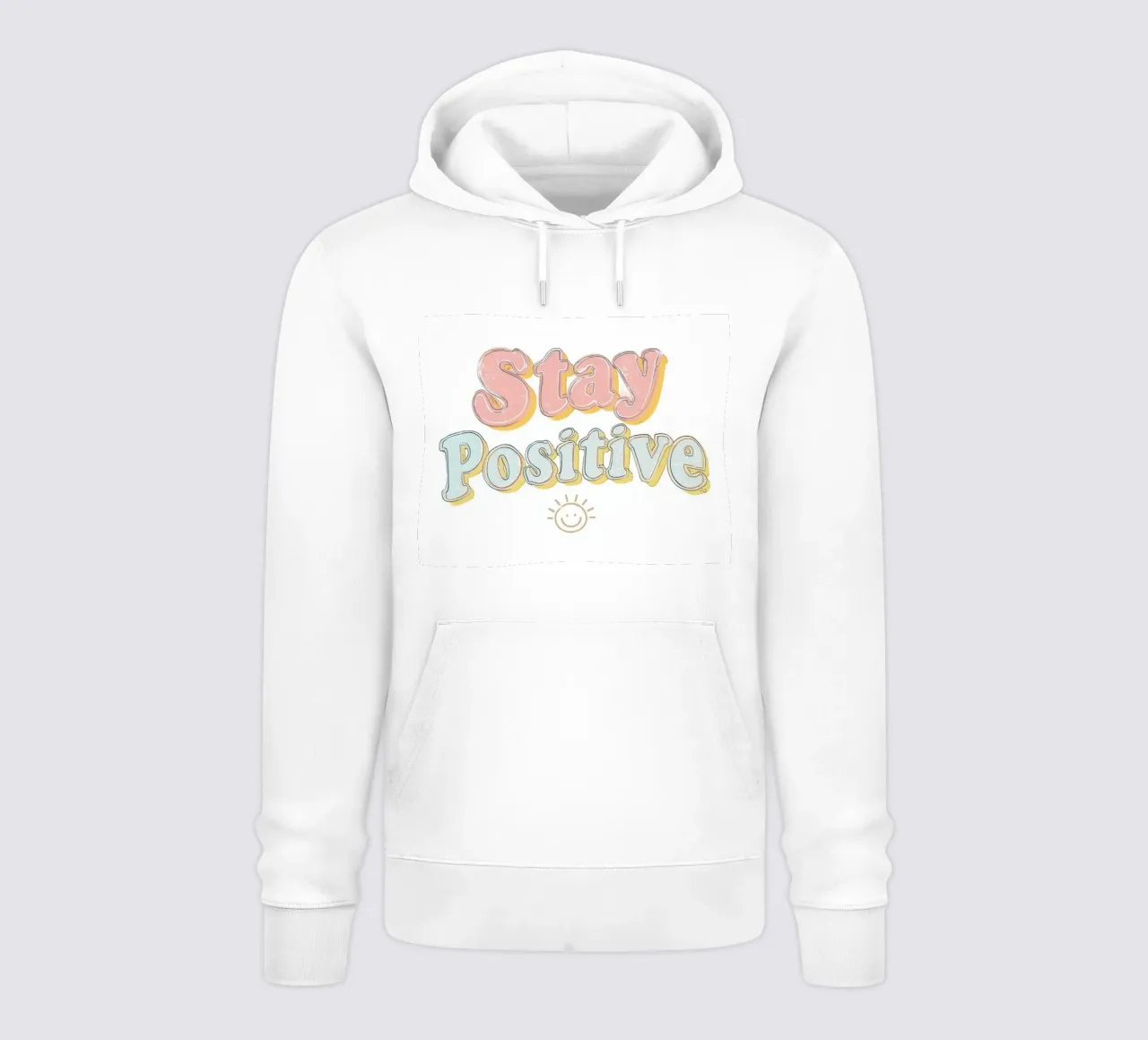 Grafica positiva felpa con cappuccio da DesignDoodle
