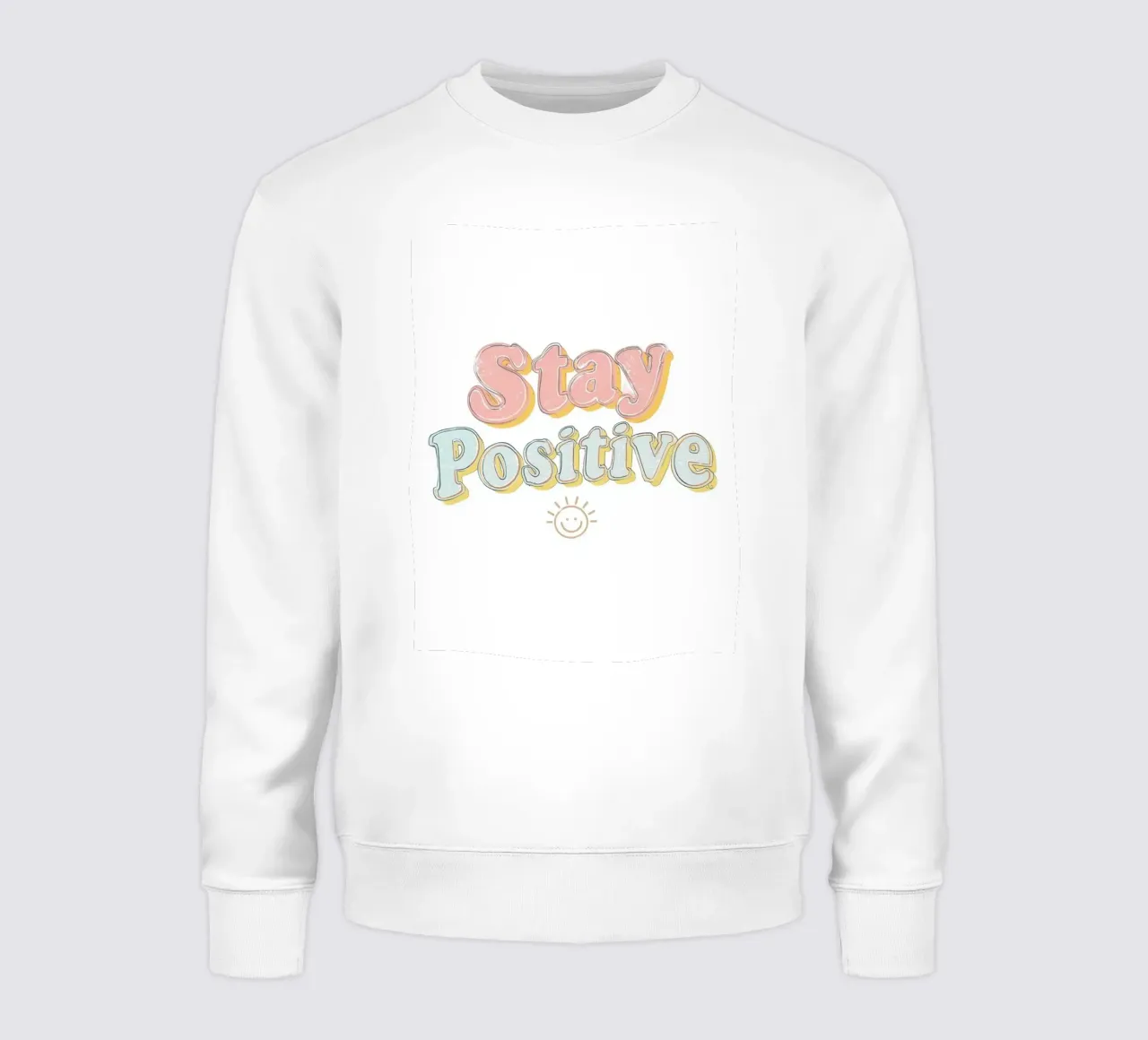Grafica positiva felpa da DesignDoodle