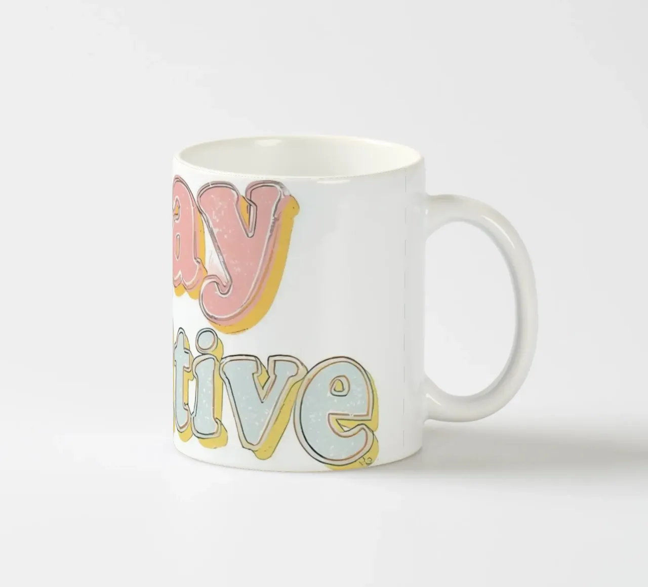 Grafica positiva tazza in ceramica da DesignDoodle