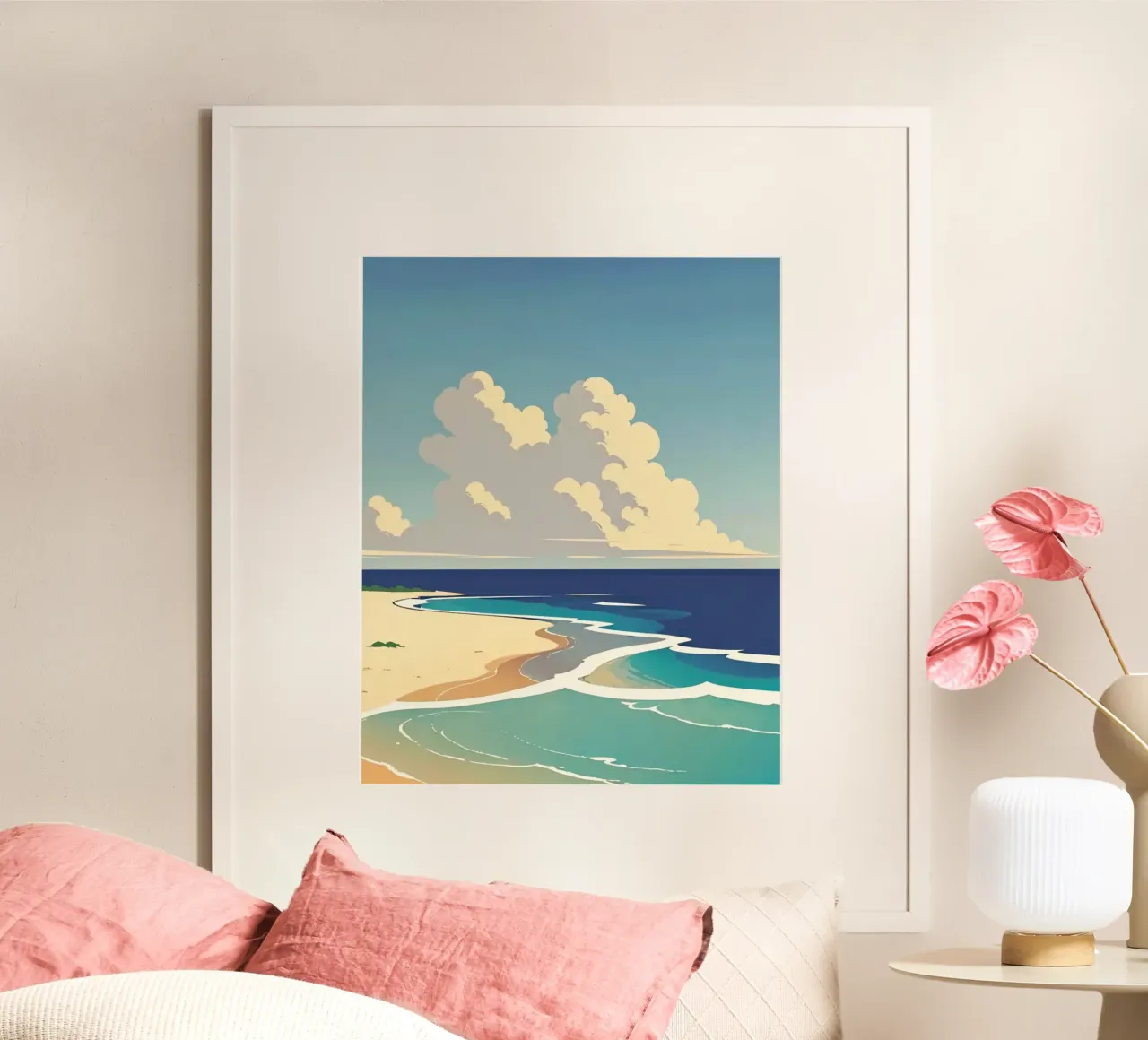 calm coast poster da kichin