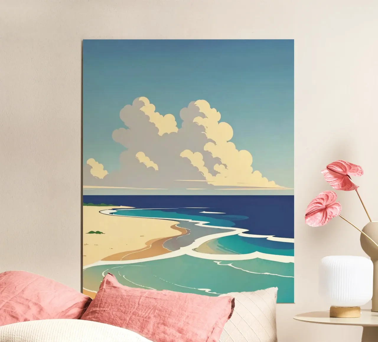 calm coast poster da kichin