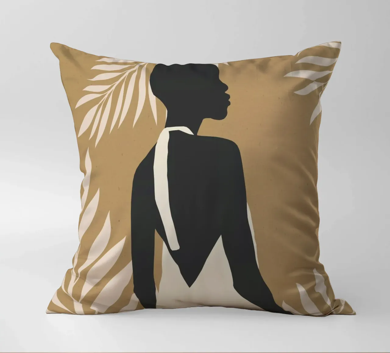Ragazza tropicale 12 cuscino da ThingDesign