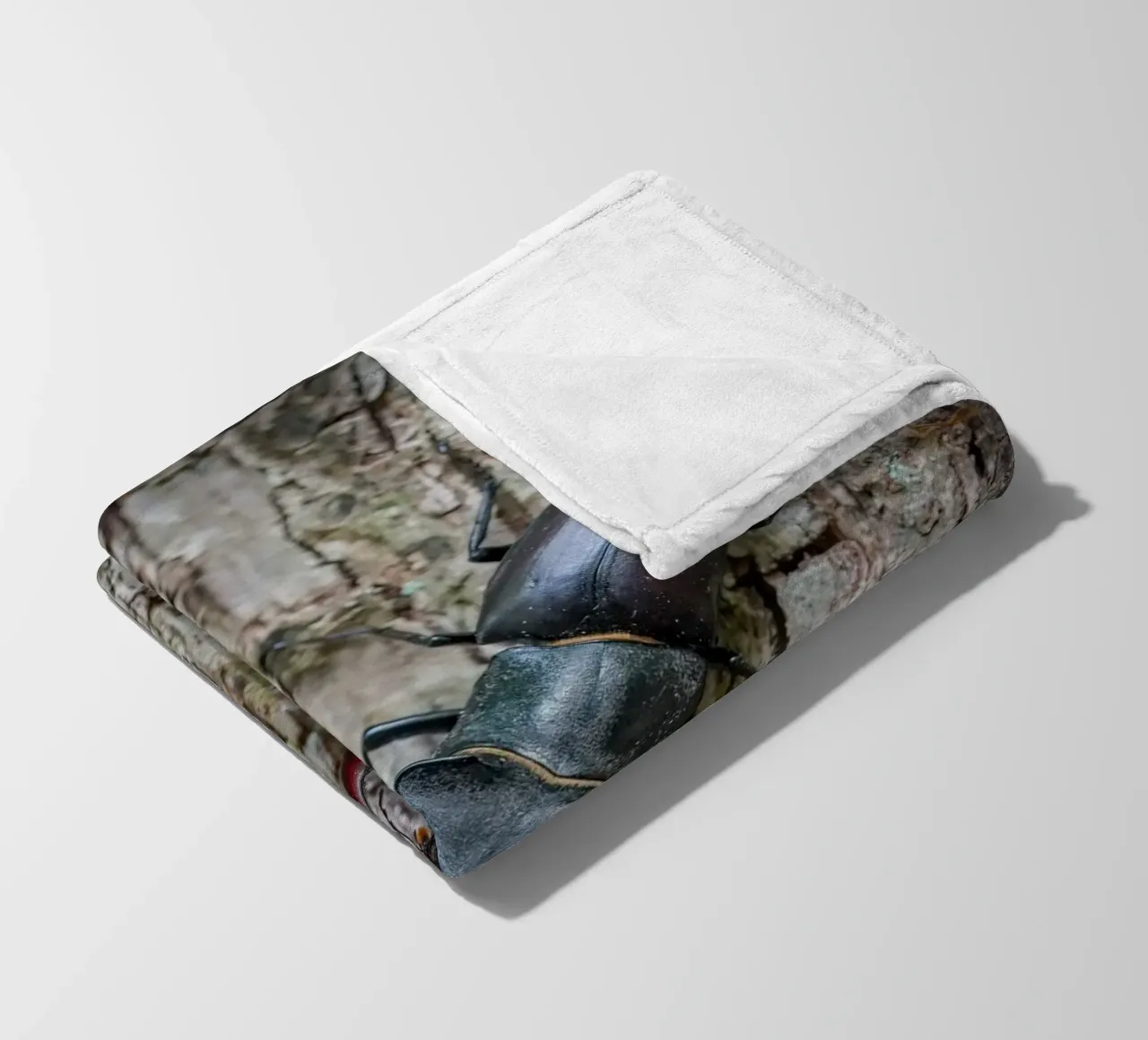 Hirschkäfer Fleecedecke von Tom's Wildlife