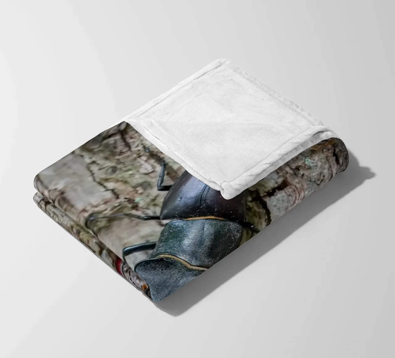 Hirschkäfer Fleecedecke von Tom's Wildlife