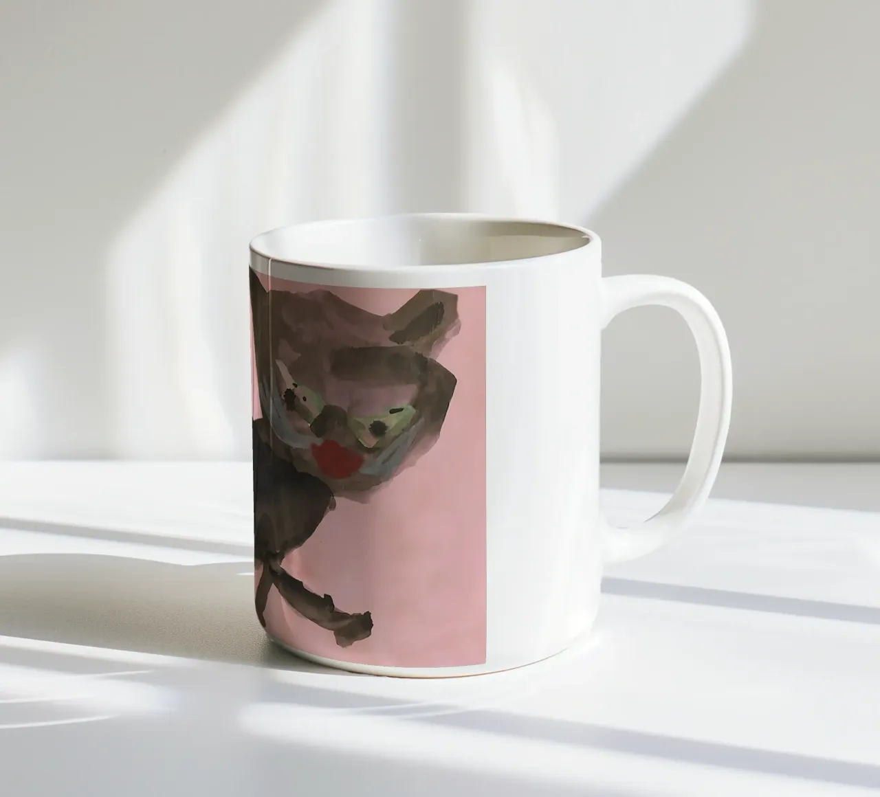 KITTY - KITTYCAT - CAT - Child´s Drawing tazza in ceramica da Vintage Van Gogh