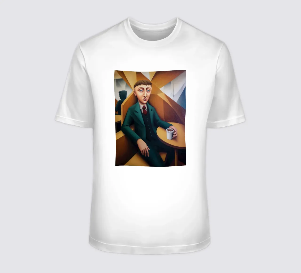 Bere caffè t-shirt da Art Center