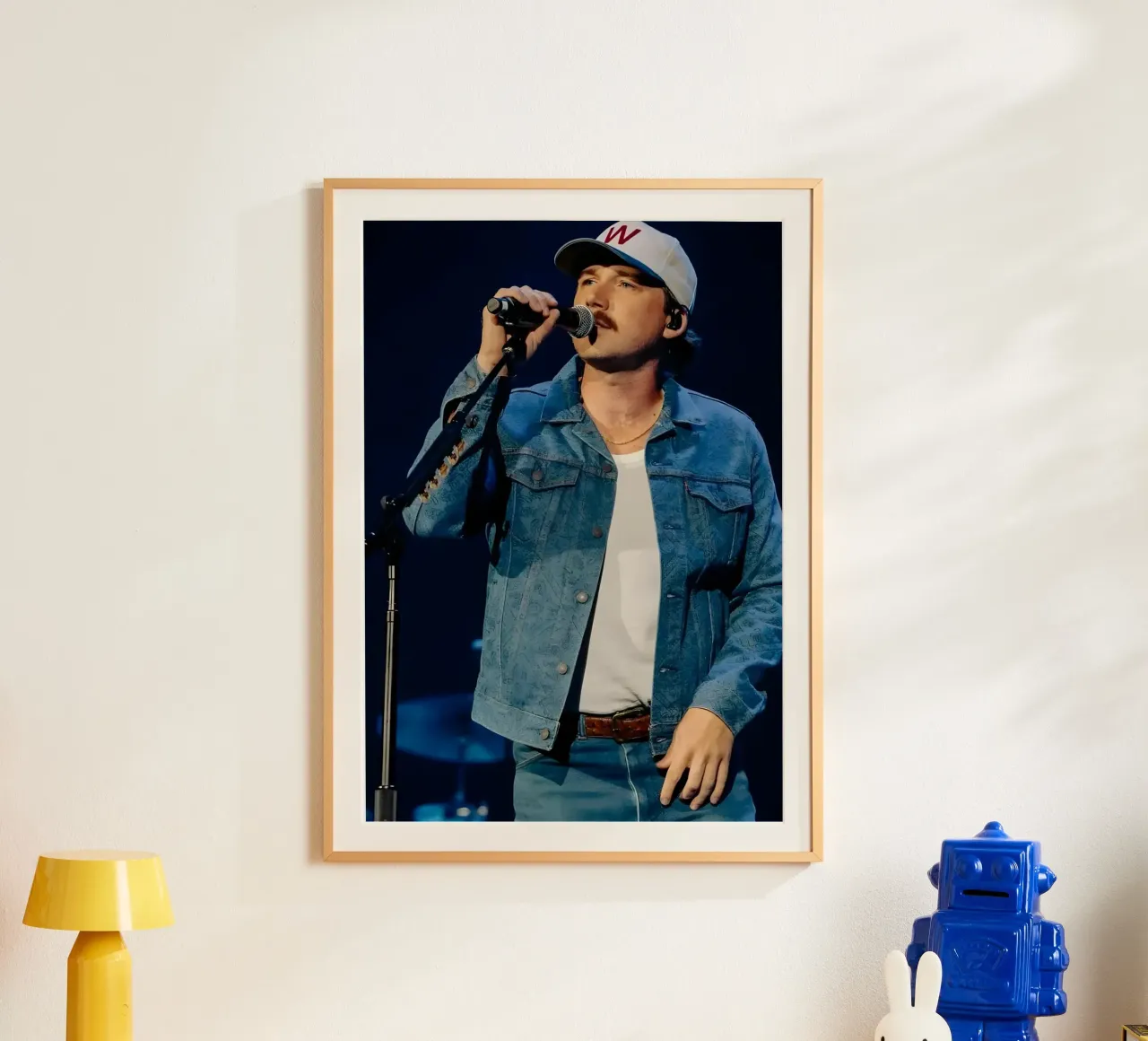 Morgan Wallen poster da Low poly art