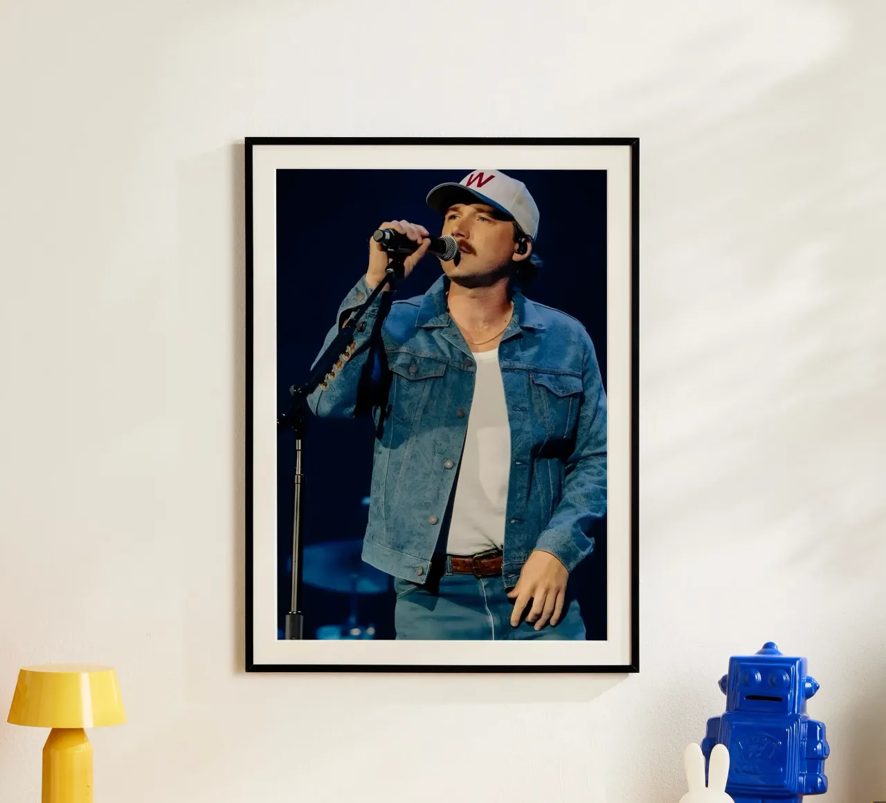 Morgan Wallen poster da Low poly art