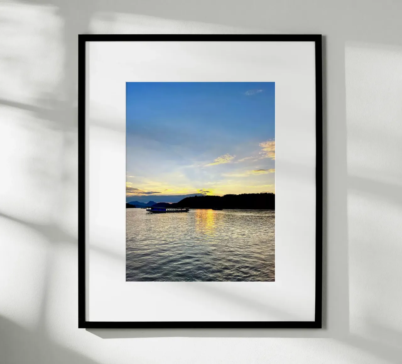 sunset in laos poster da Reiselust