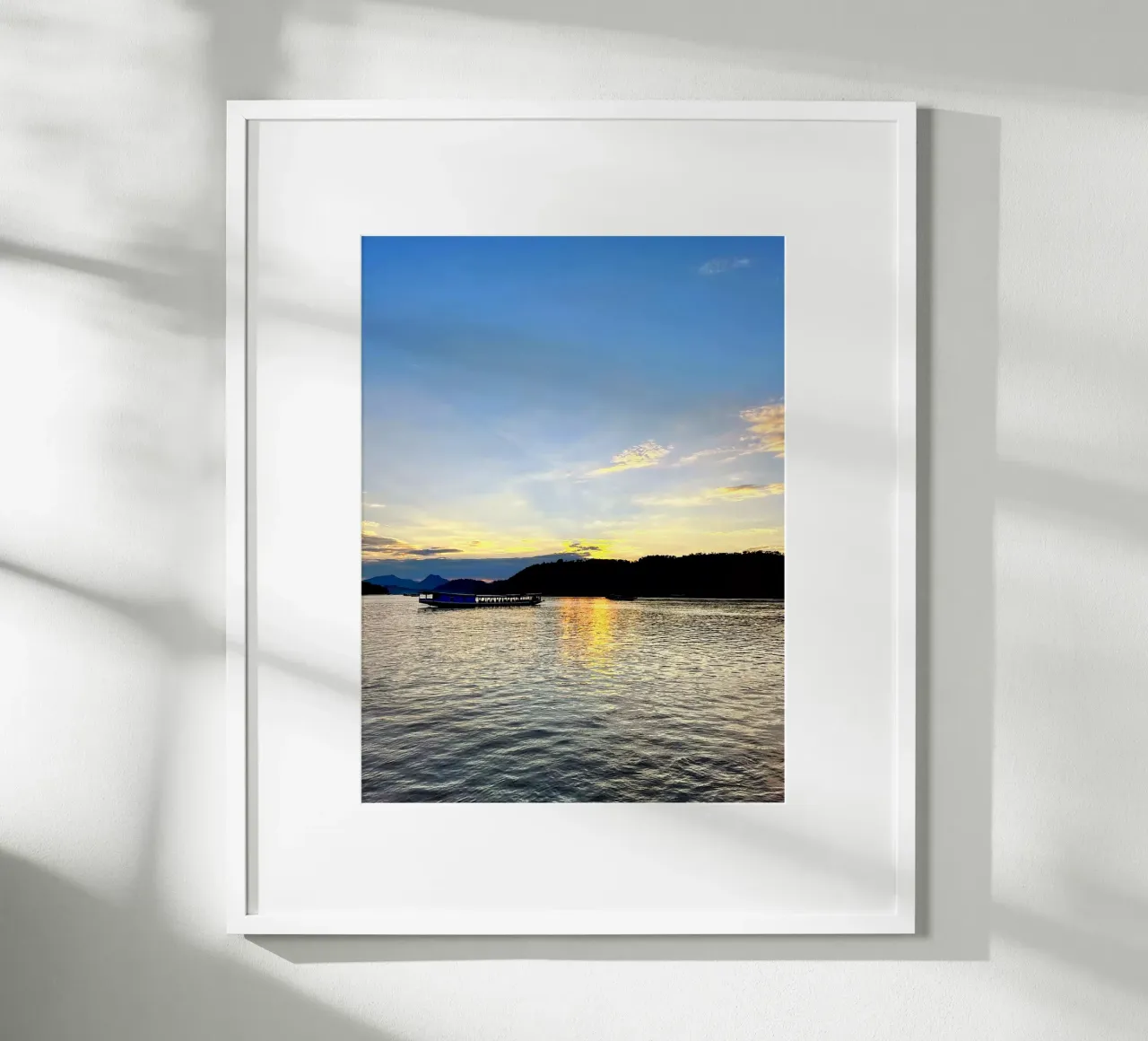 sunset in laos poster da Reiselust