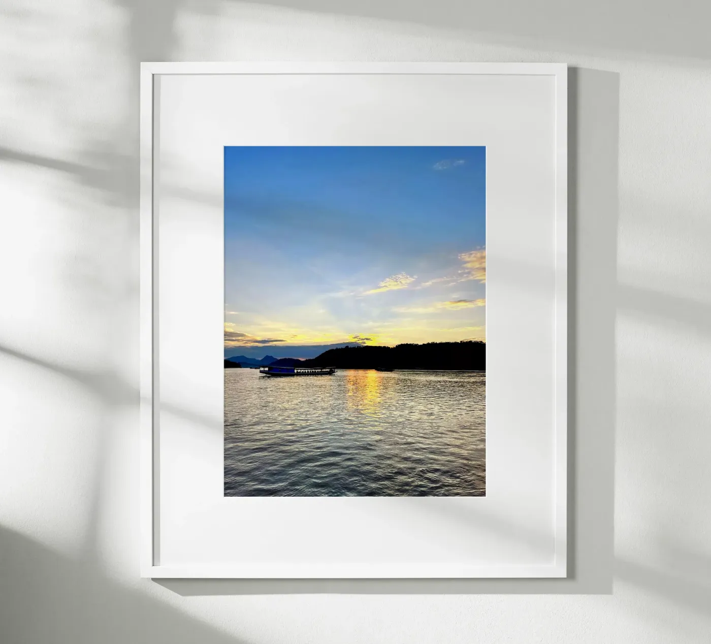 sunset in laos poster da Reiselust