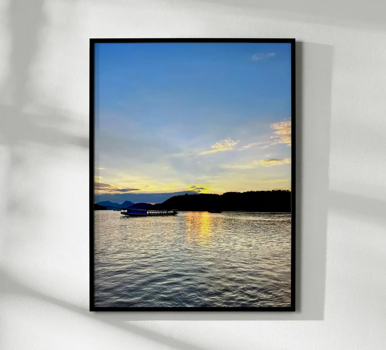 sunset in laos poster da Reiselust
