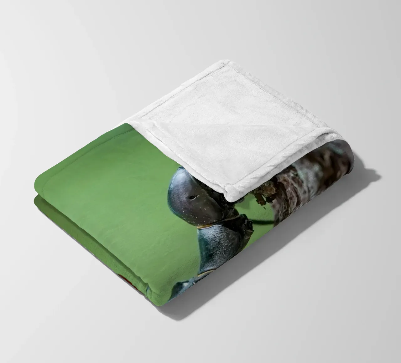 Hirschkäfer Fleecedecke von Tom's Wildlife