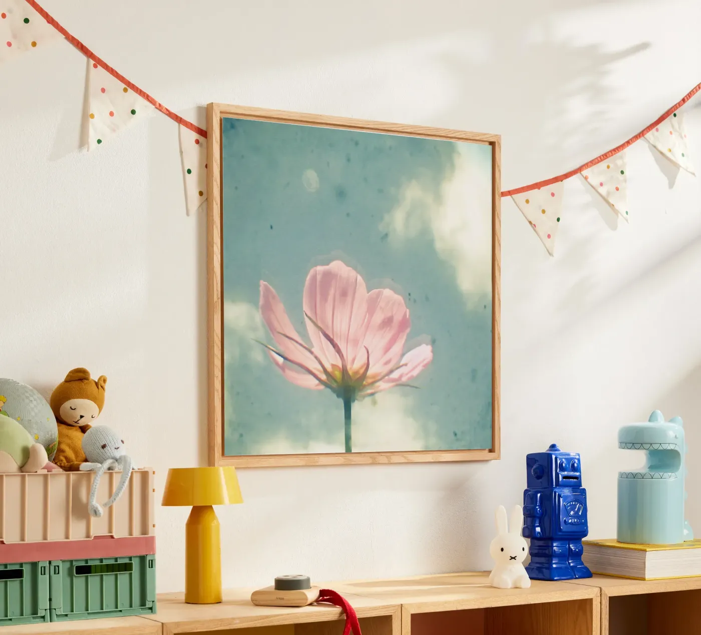 Pink Cosmos Acryl-Glas von Cassia Beck Photography