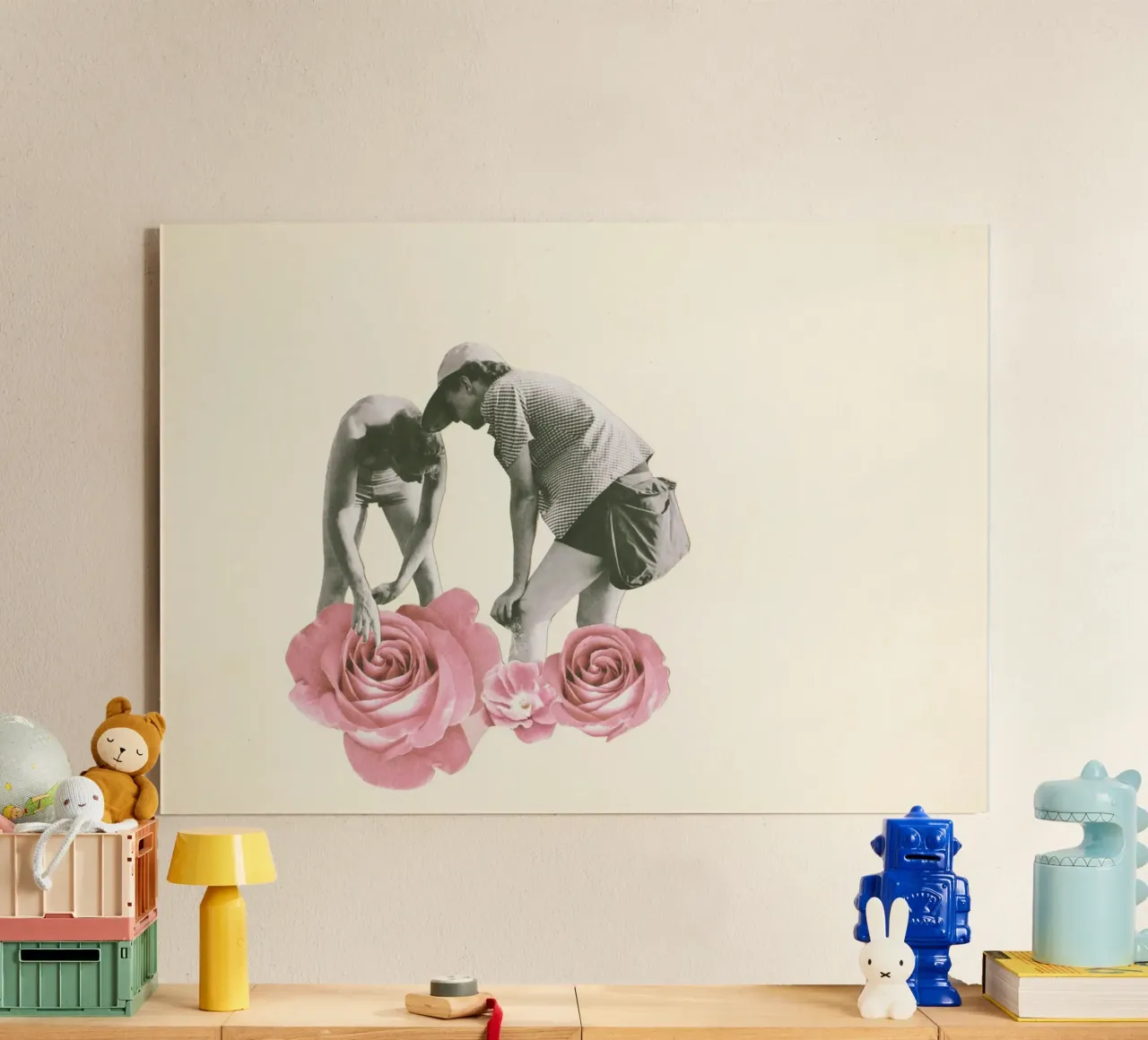 Giardinaggio estremo plexiglass da Cassia Beck Collage