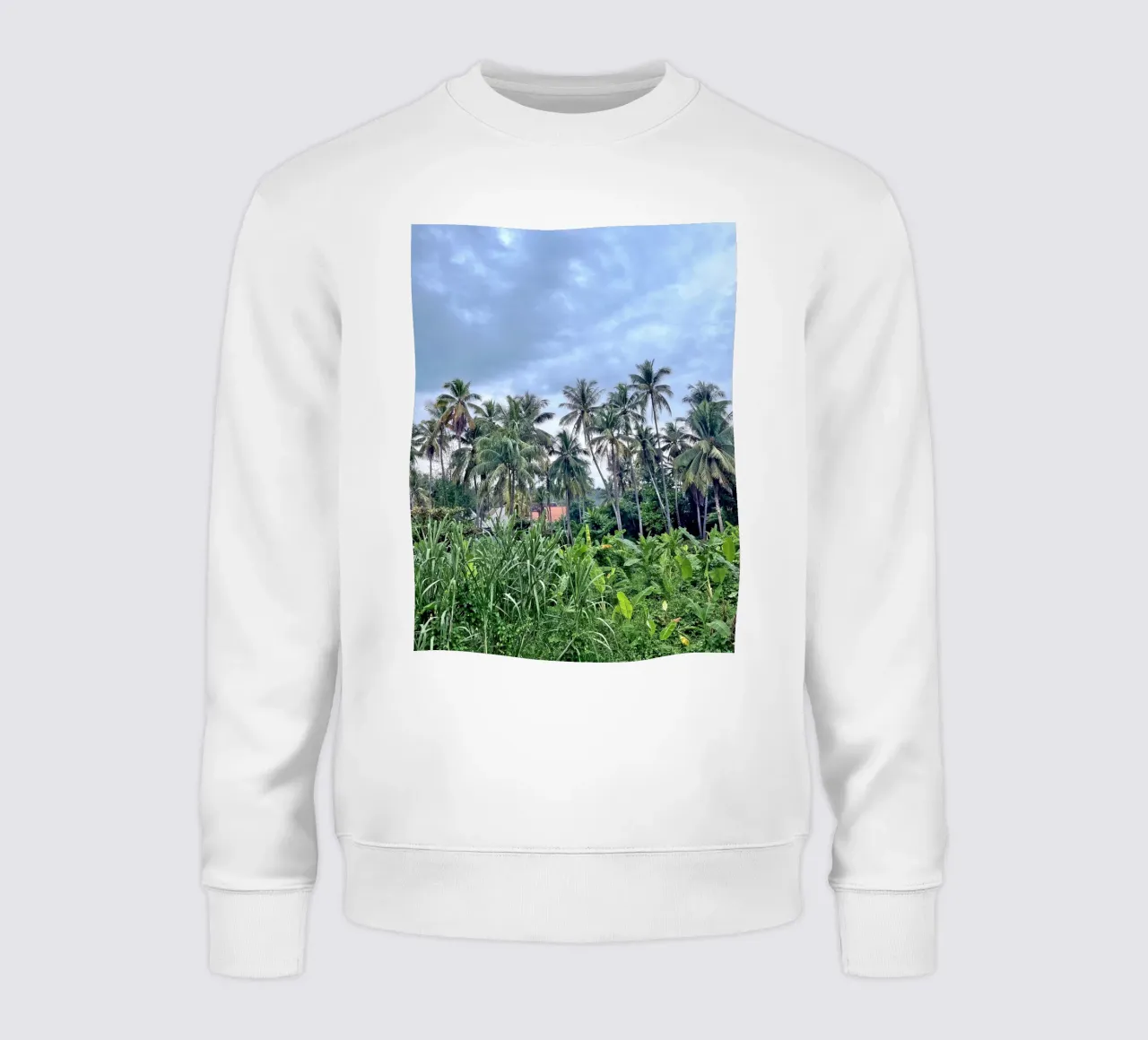 palmtrees in laos sweatshirt by Reiselust