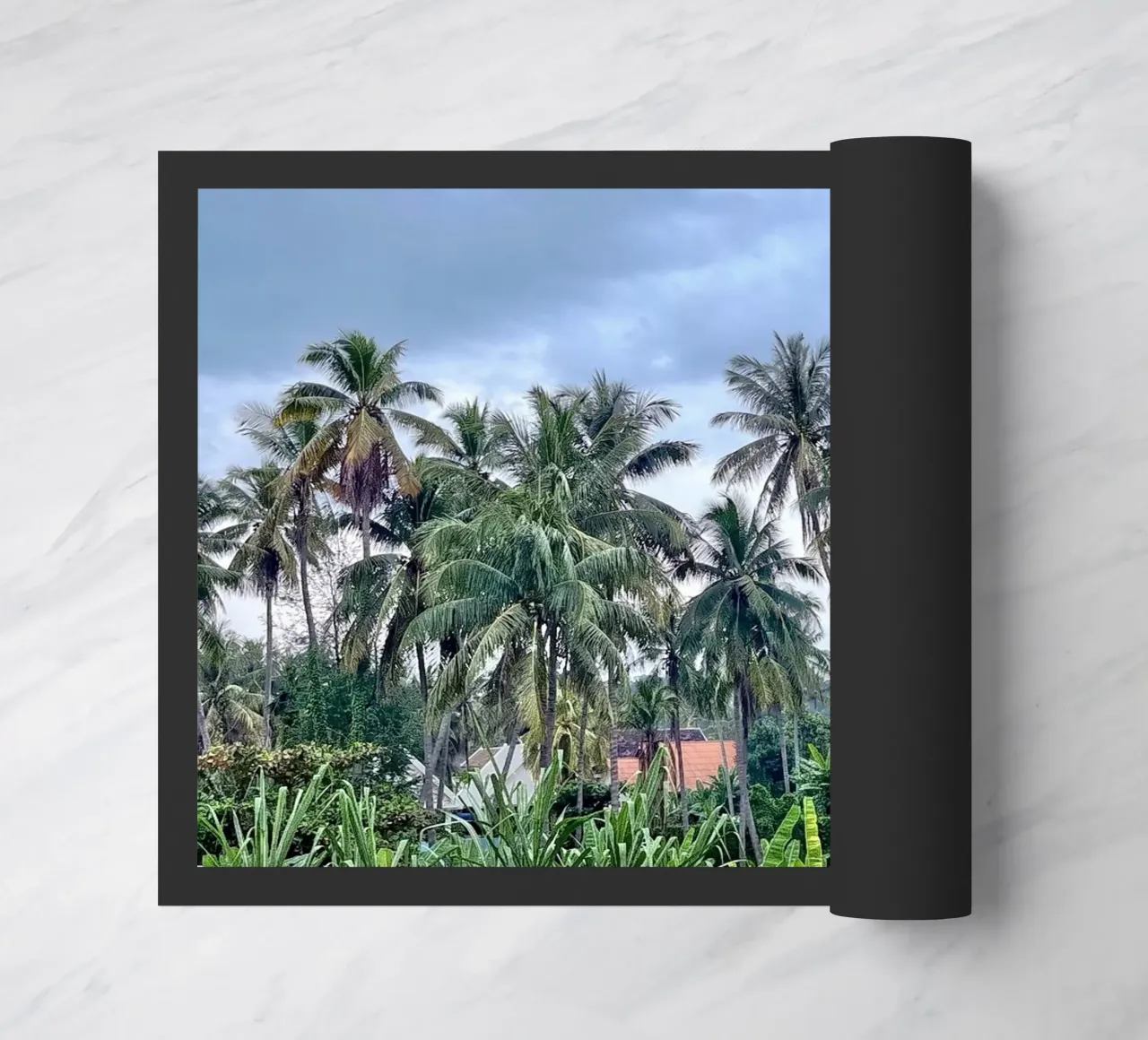 palmtrees in laos doormat by Reiselust