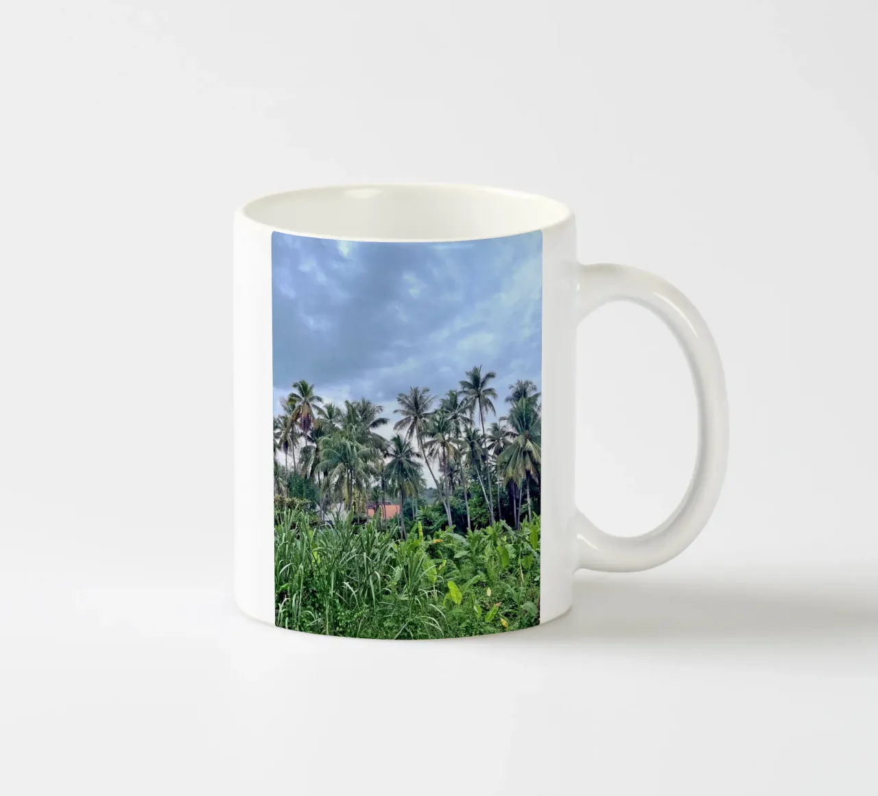palmtrees in laos tazza in ceramica da Reiselust