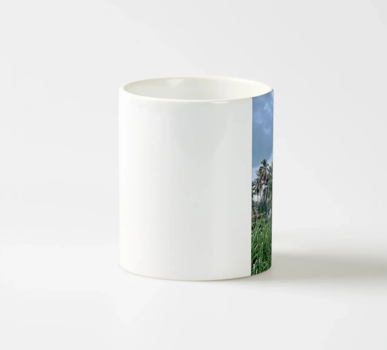 palmtrees in laos tazza in ceramica da Reiselust