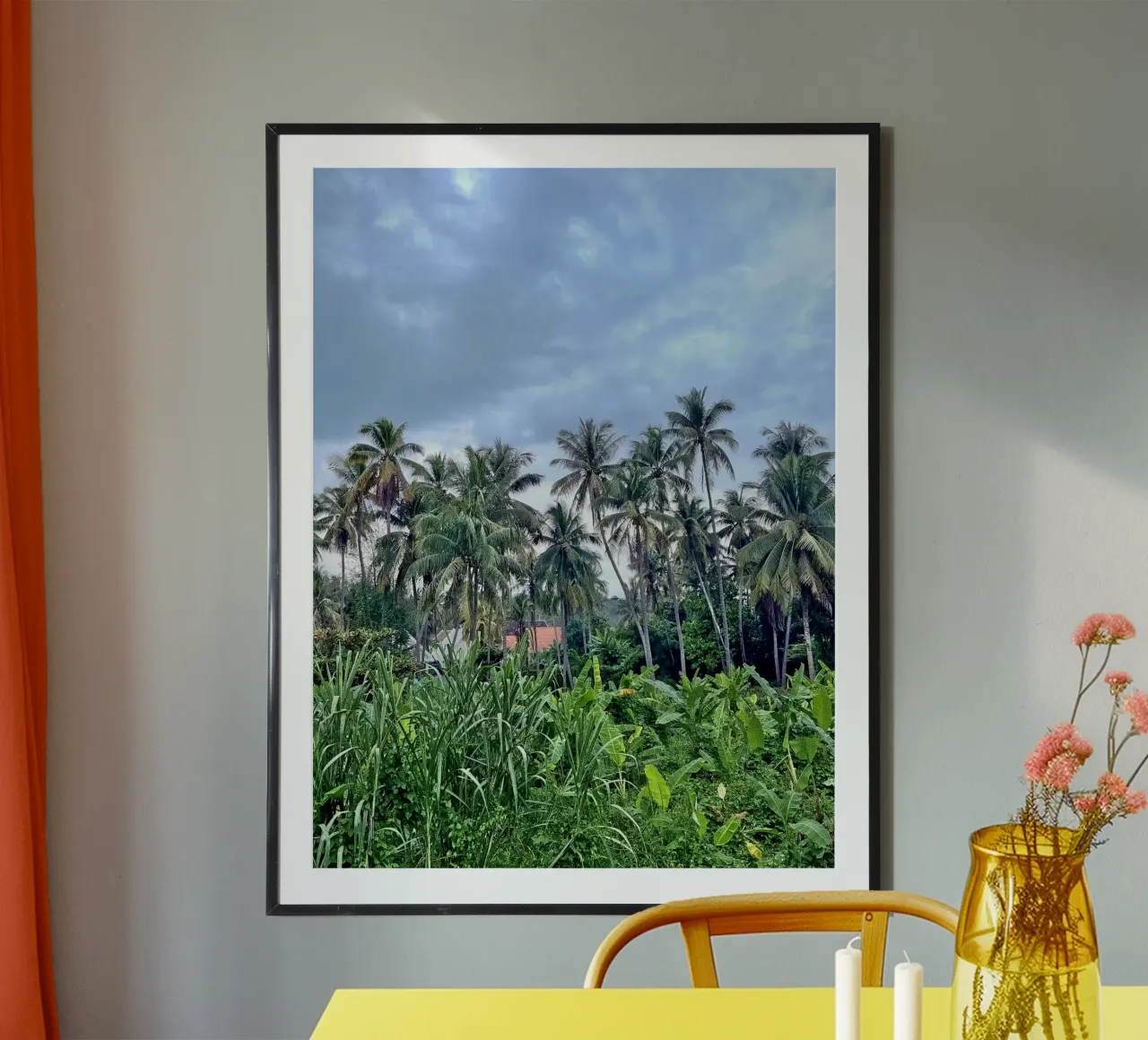palmtrees in laos carta hahnemühle da Reiselust