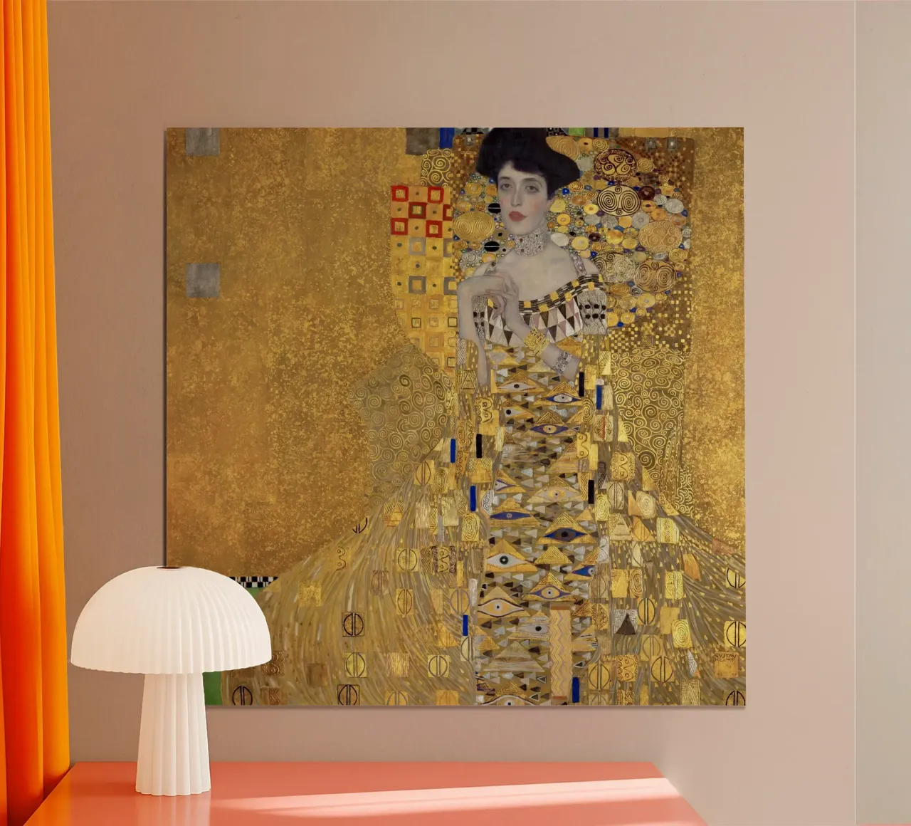 Porträt von Adele Bloch-Bauer I (1907) Poster von Chérie Prints