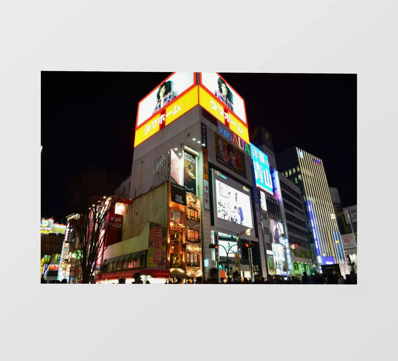 Shinjuku bei Nacht telo in pvc da dava