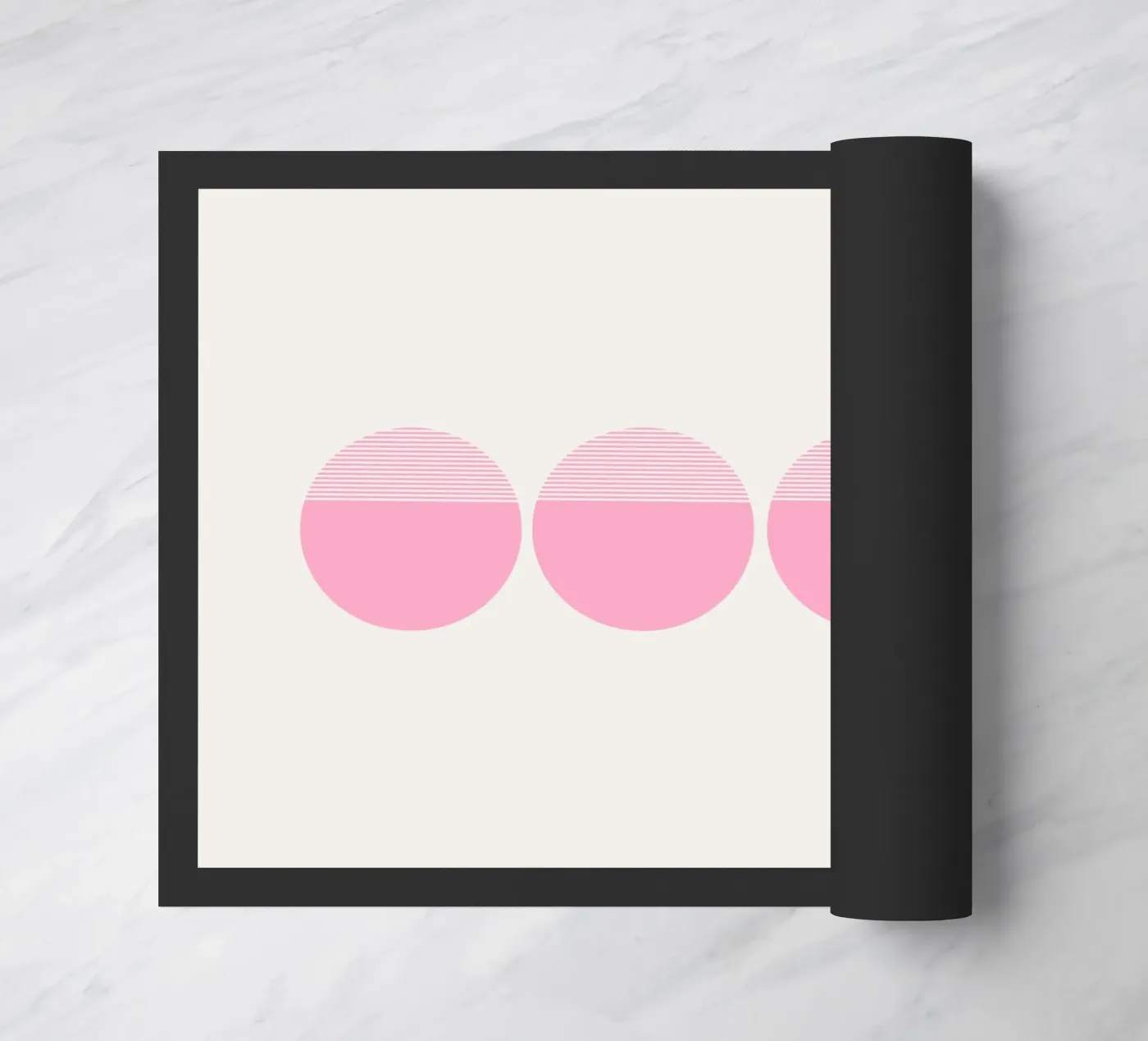 Stratum Fußmatte von Rose Beck Art