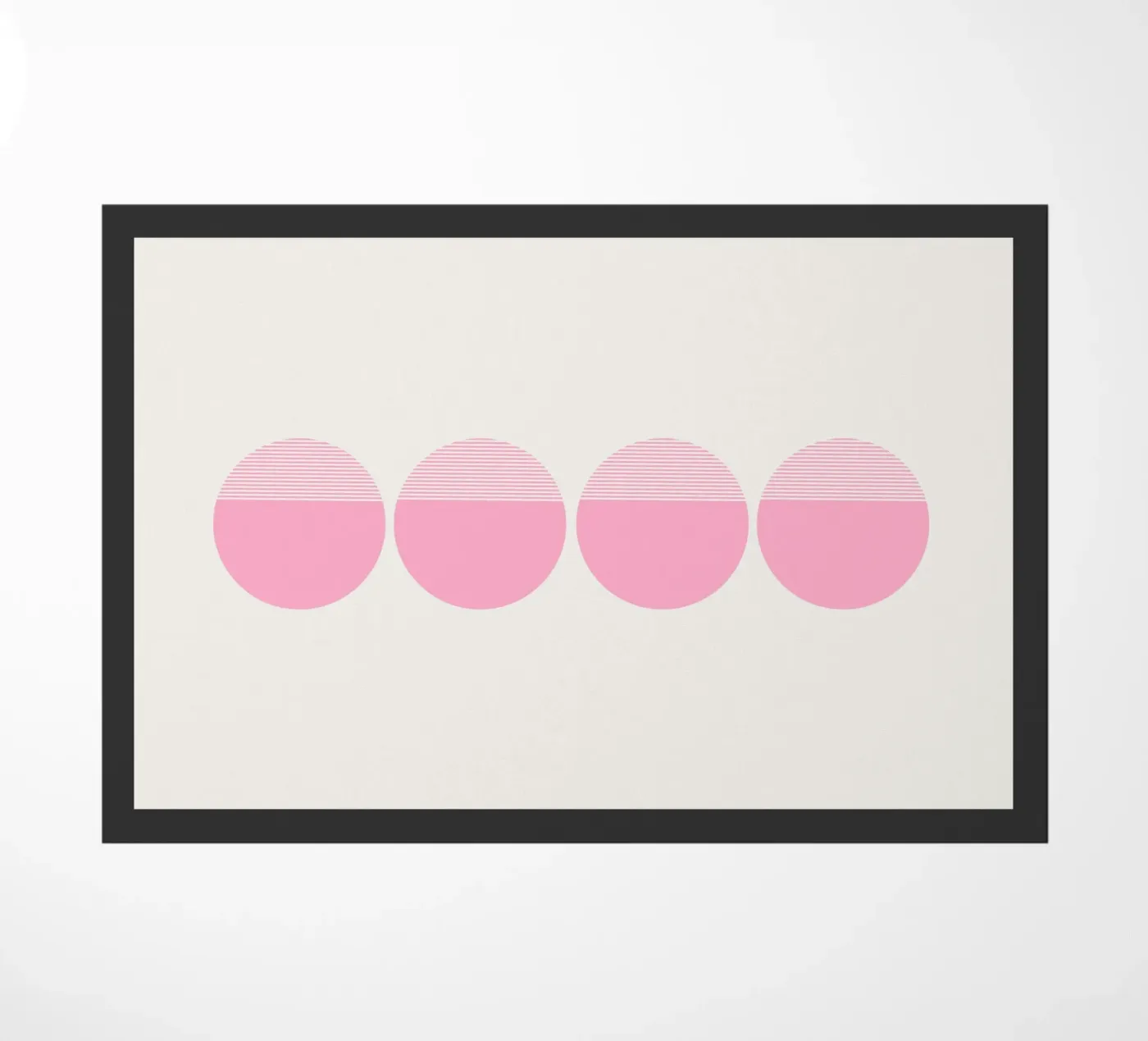 Stratum Fußmatte von Rose Beck Art