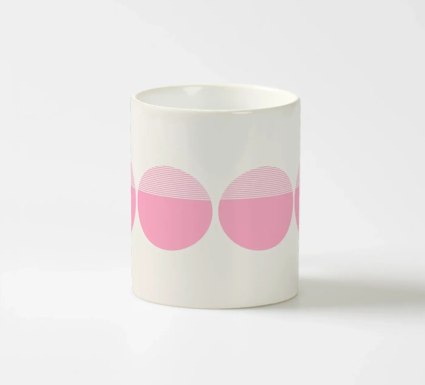 Stratum ceramic mug by Rose Beck Art