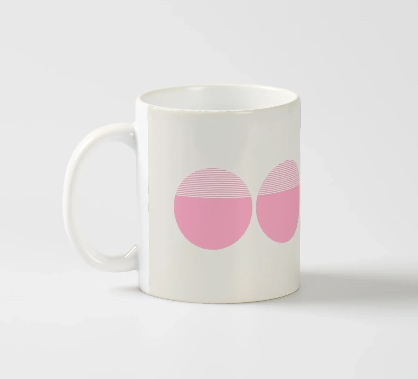 Stratum ceramic mug by Rose Beck Art