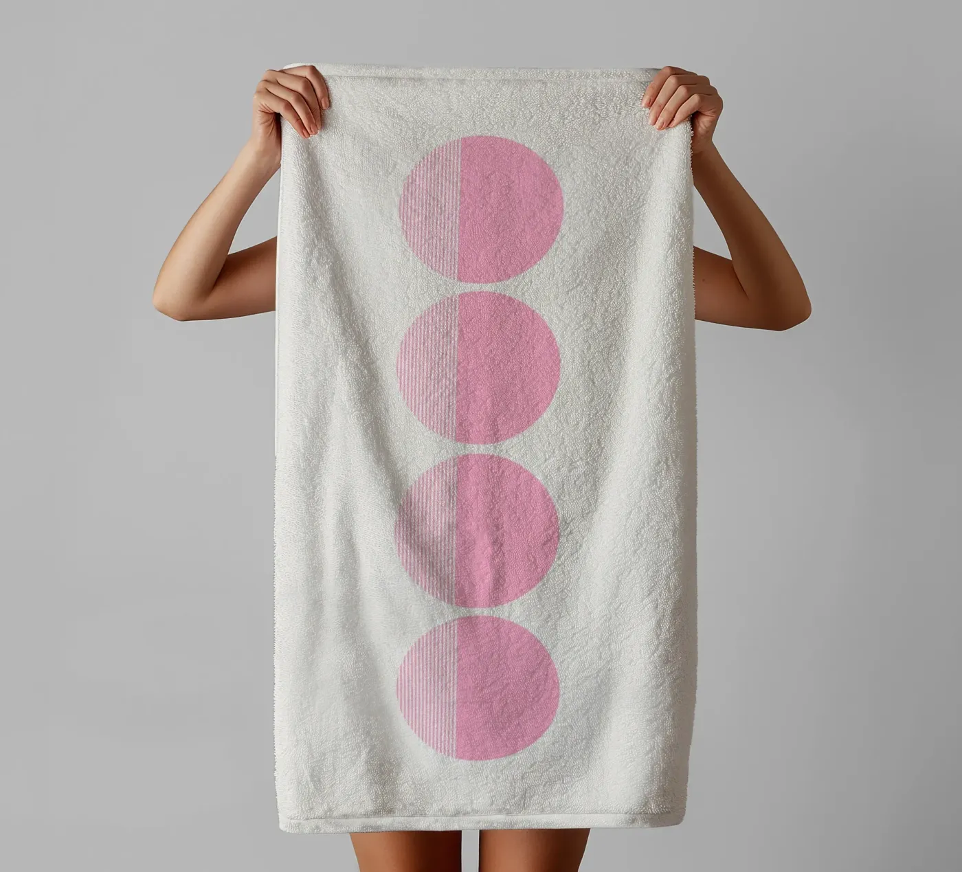 Stratum towel by Rose Beck Art