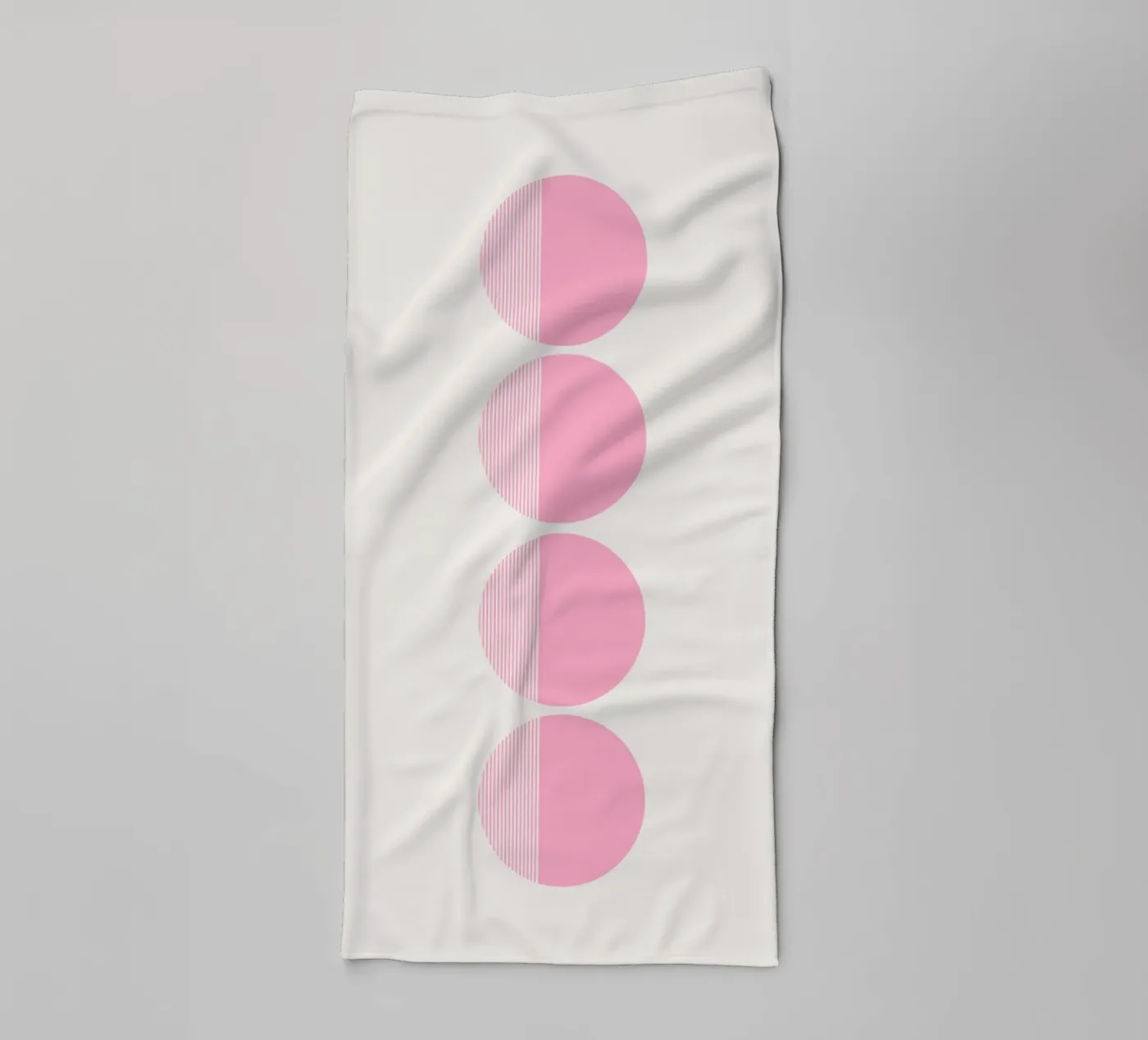 Stratum badhanddoek van Rose Beck Art