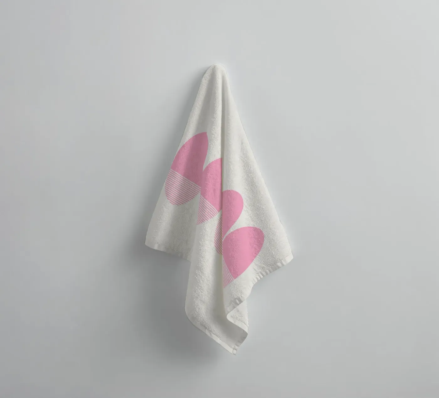 Stratum badhanddoek van Rose Beck Art