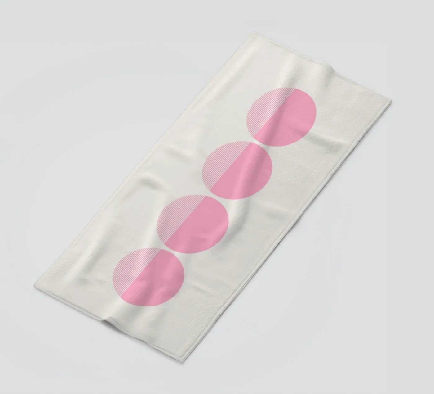 Stratum Strandtuch von Rose Beck Art