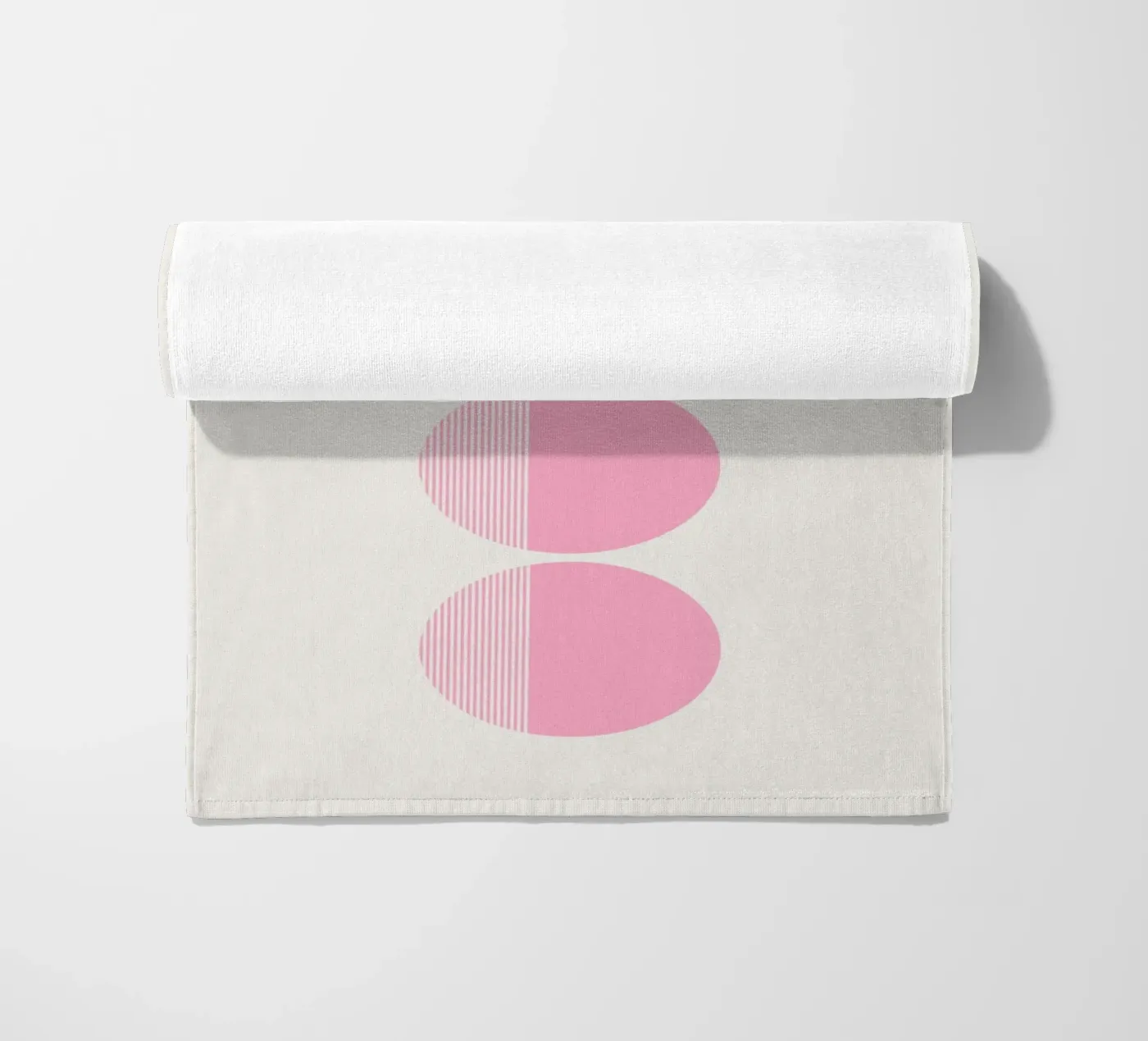 Stratum Strandtuch von Rose Beck Art