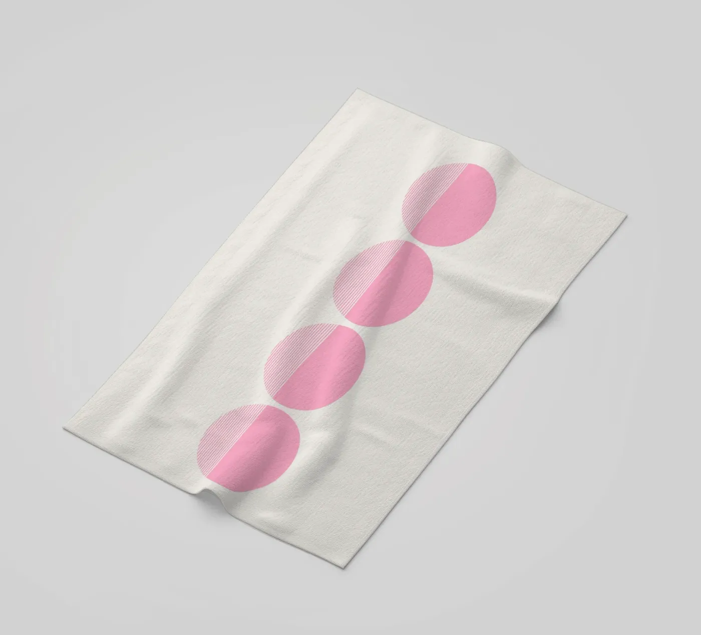 Stratum Strandtuch von Rose Beck Art