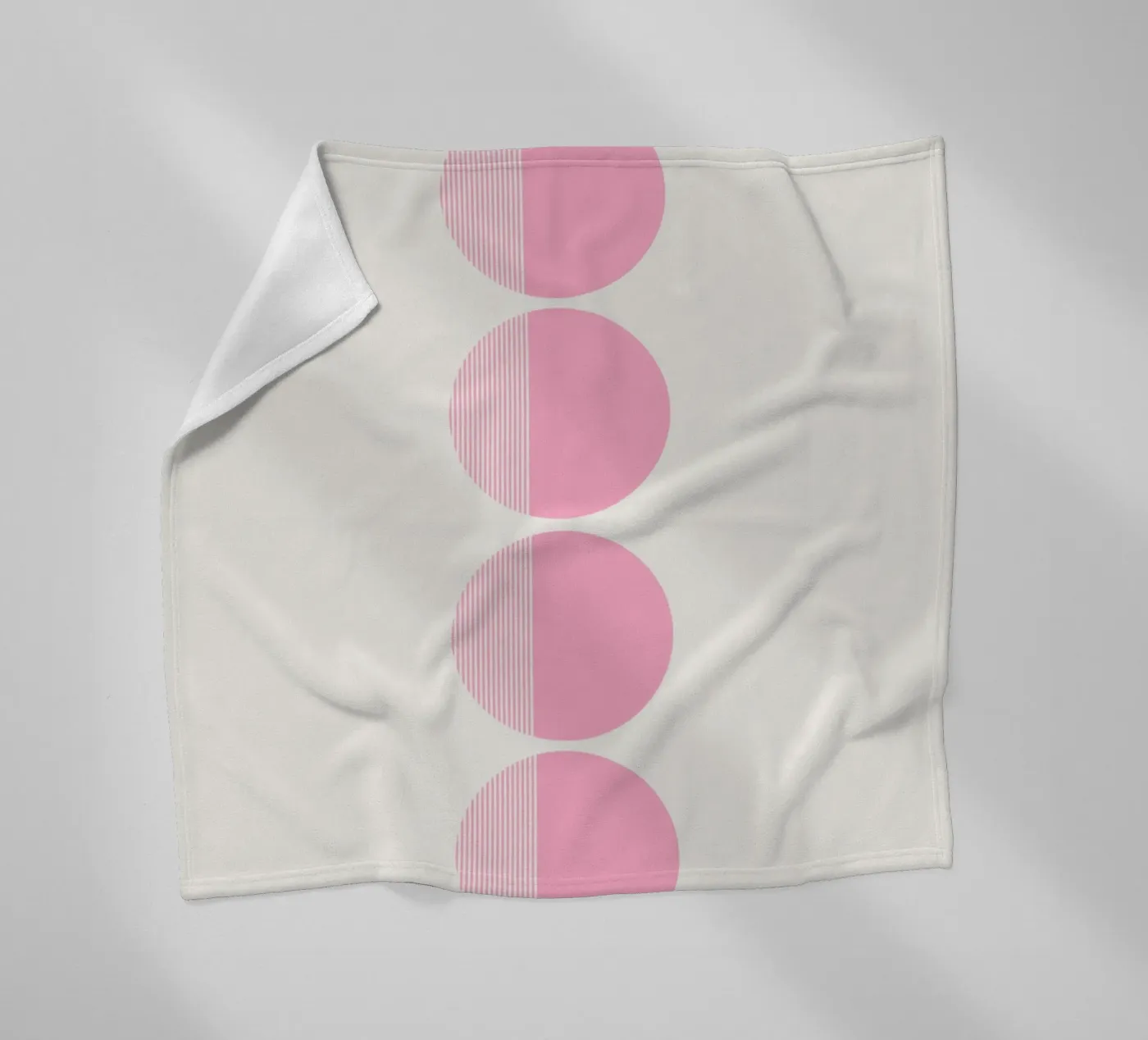 Stratum fleecedeken van Rose Beck Art