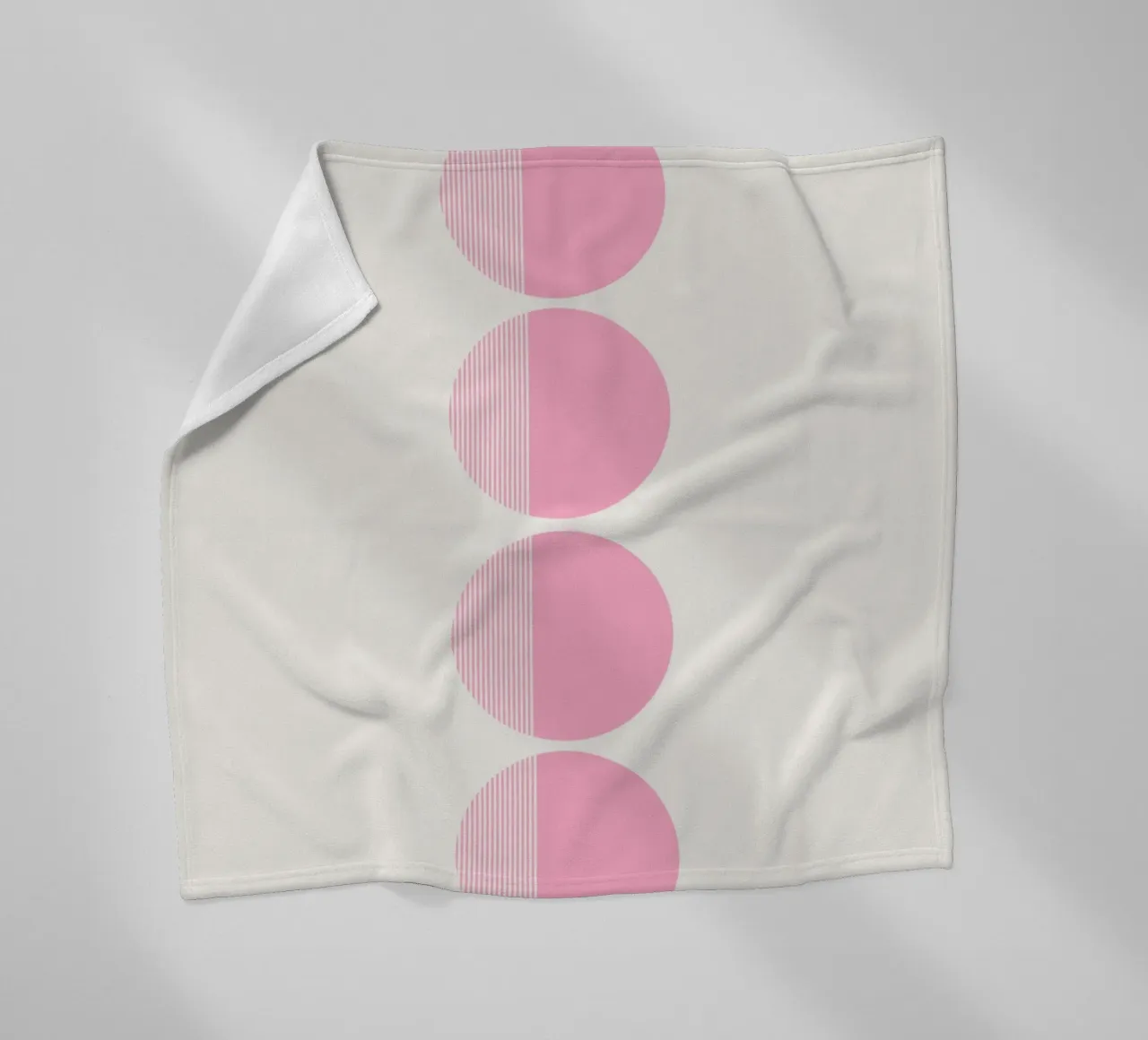 Stratum fleecedeken van Rose Beck Art