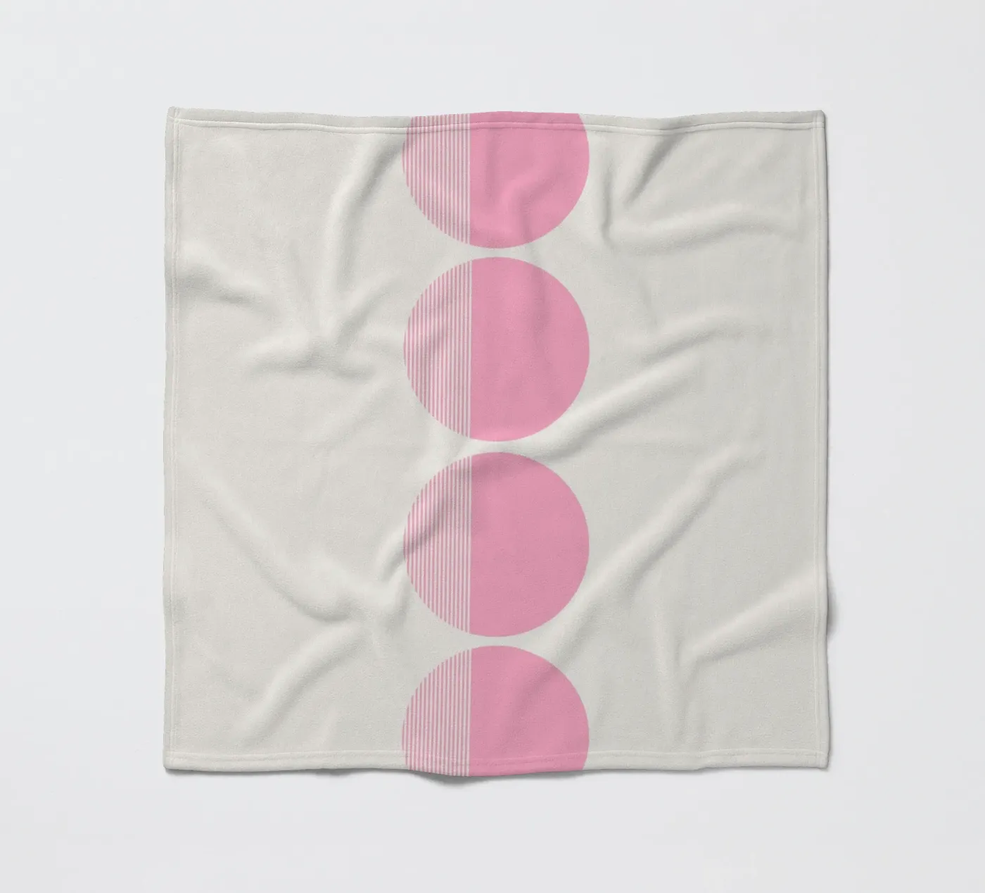 Stratum fleecedeken van Rose Beck Art