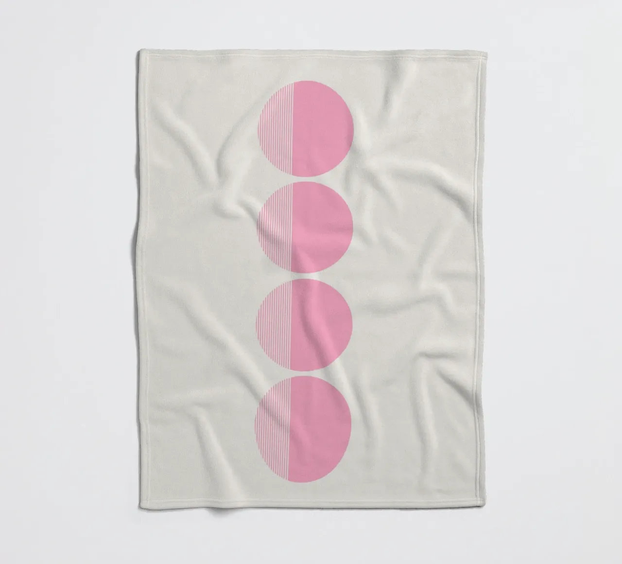 Stratum fleecedeken van Rose Beck Art