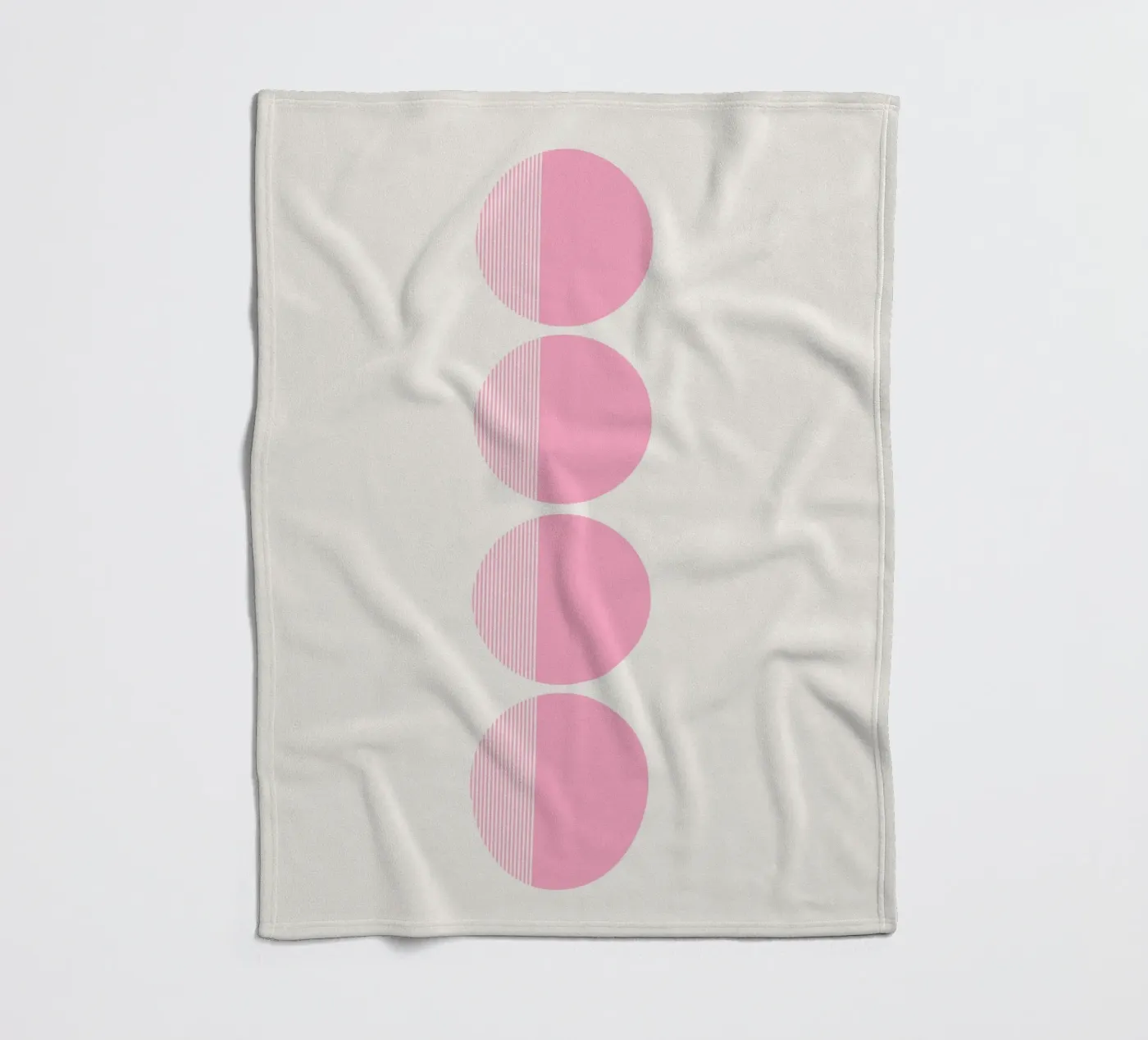 Stratum fleecedeken van Rose Beck Art